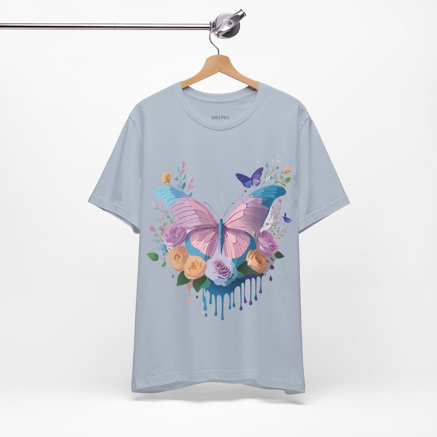 Butterfly Graphic Tee Unisex Jersey Short Sleeve Adelpha Artwork