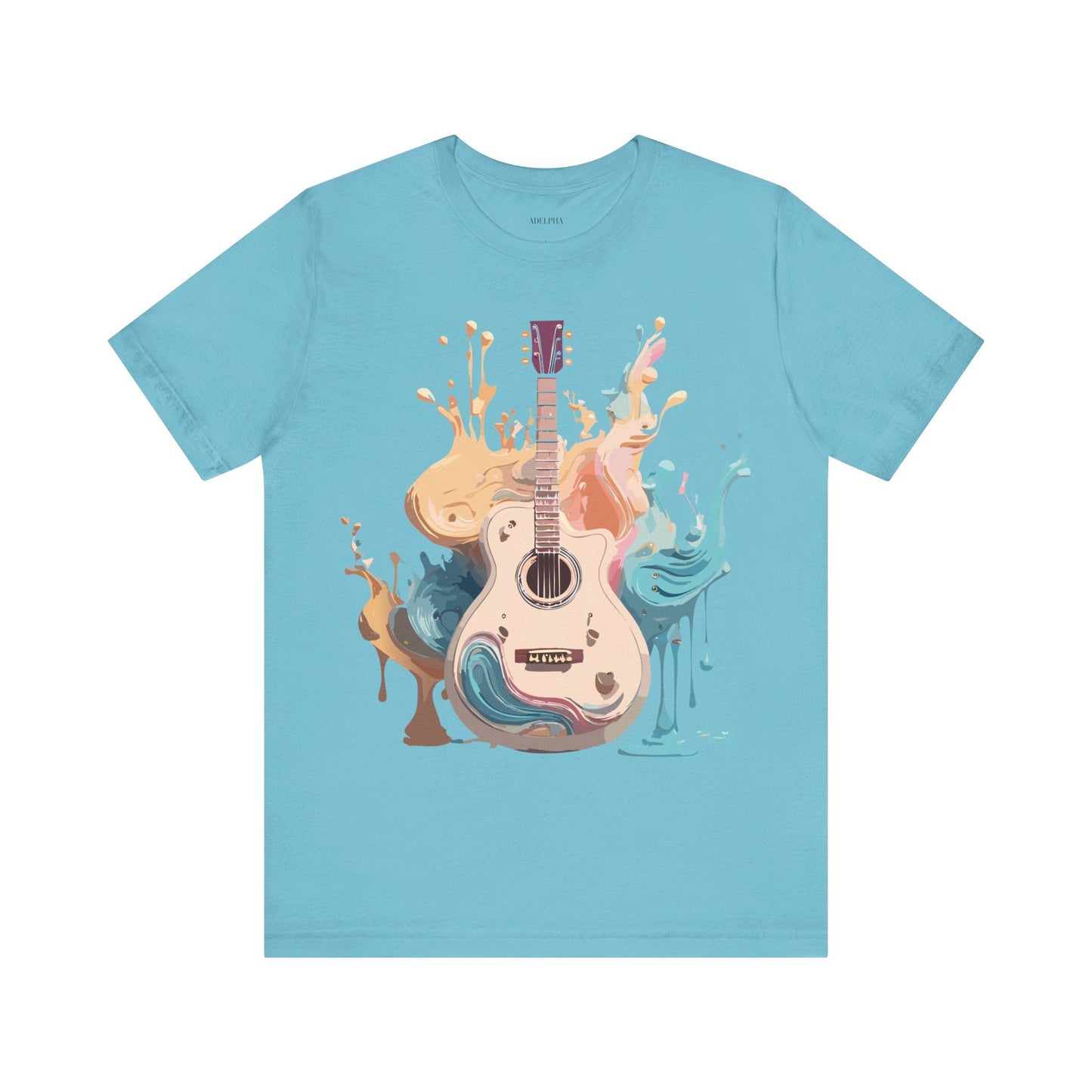 Adelpha Music Graphic T Shirt Unisex Jersey Short Sleeve Tee Vintage Inspired Art Tee