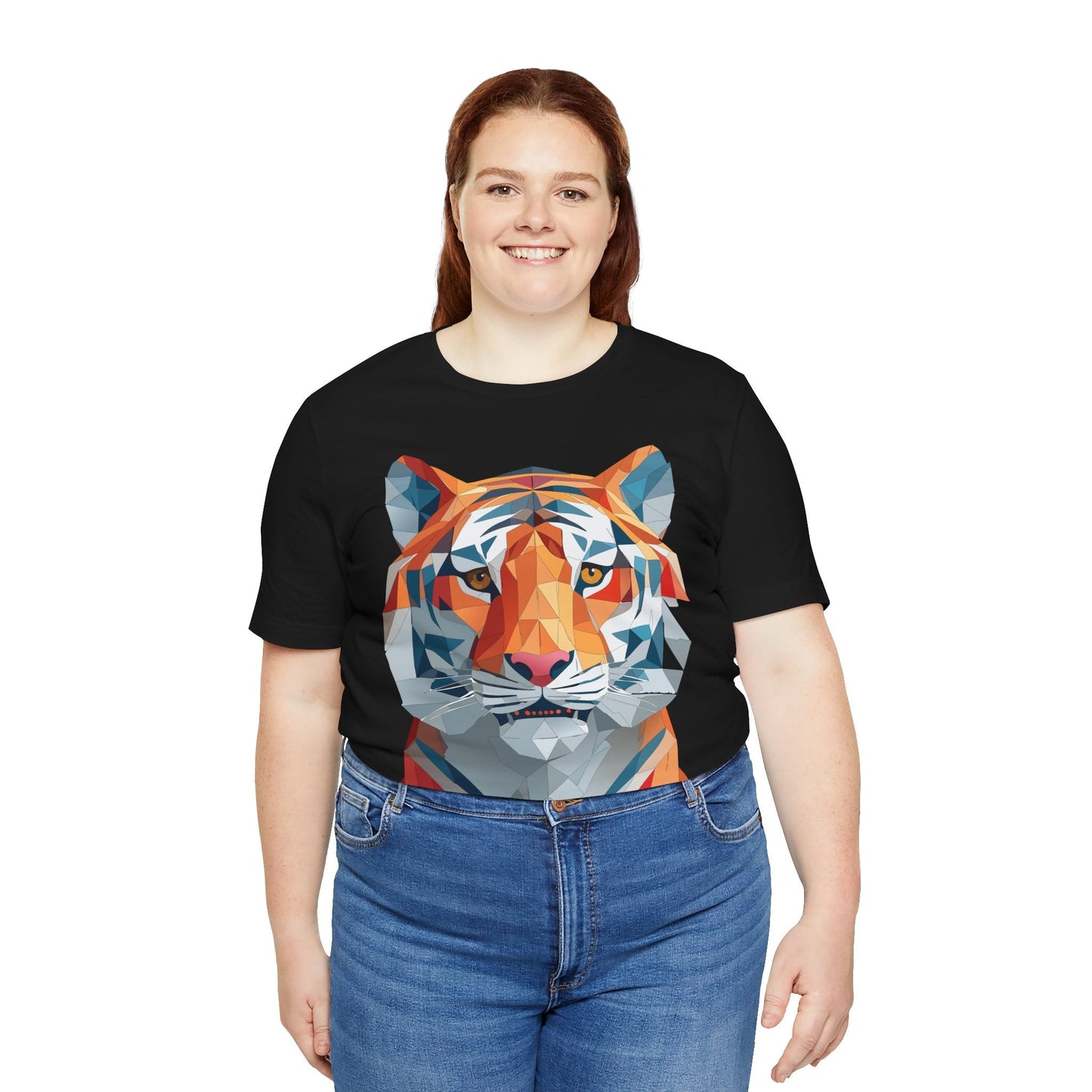 Unisex Animal Shirt With Art Design And Wildlife Theme Short Sleeve Tee For Everyday Wear