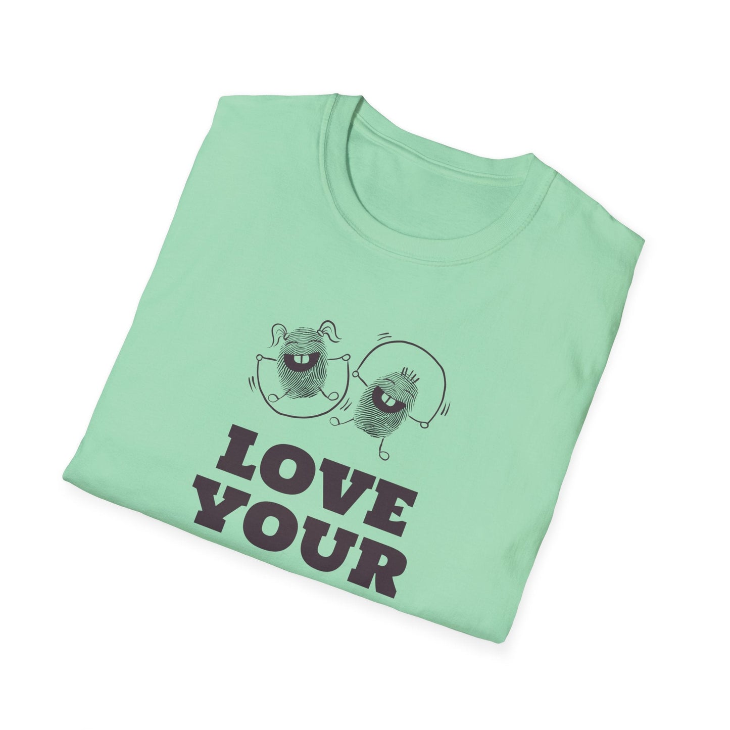 Positive Slogan T Shirts For Men And Women Unisex Gildan Softstyle 64000 Short Sleeve Tee With Positive Quotes