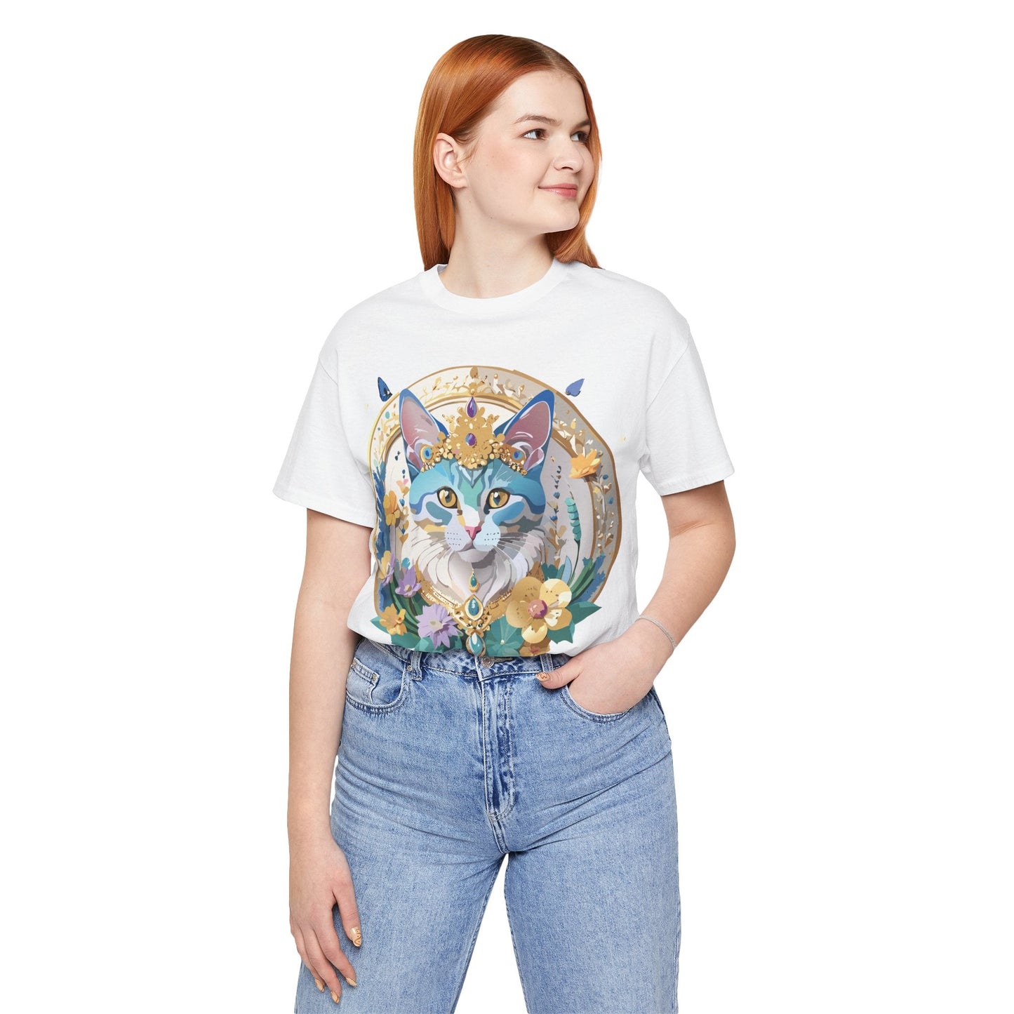 Unisex Graphic Tee With Adelpha Artwork Vintage Inspired Short Sleeve Jersey Shirt