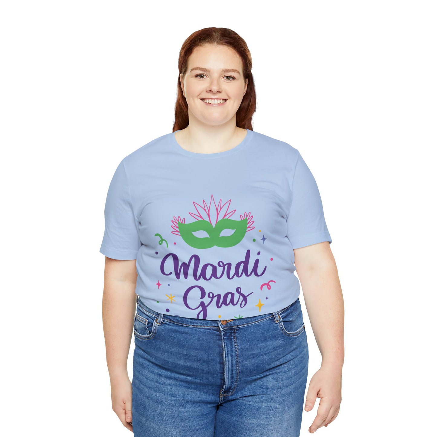 Unisex Cotton Tee Shirt for Mardi Gras