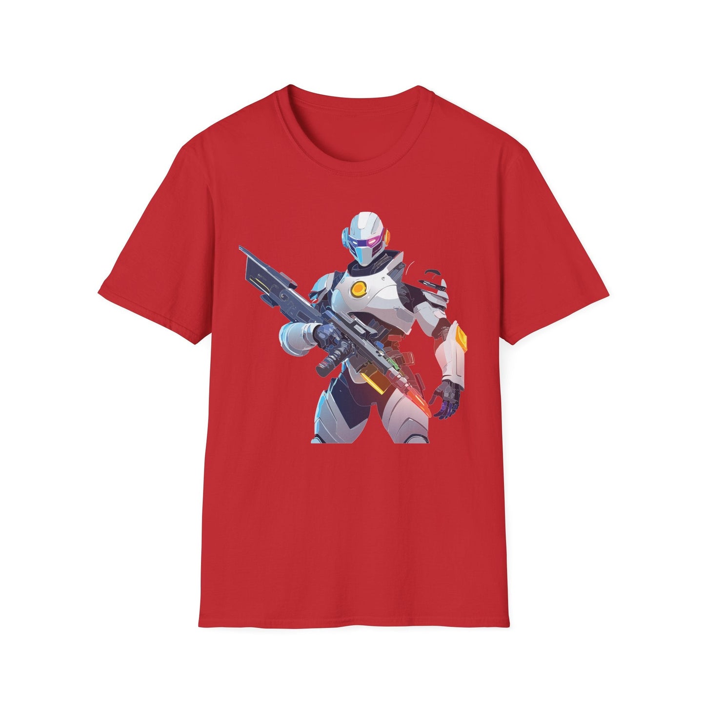 Unisex Robocop T Shirt Graphic With Classic Robocop Design Softstyle 100 Cotton Tee