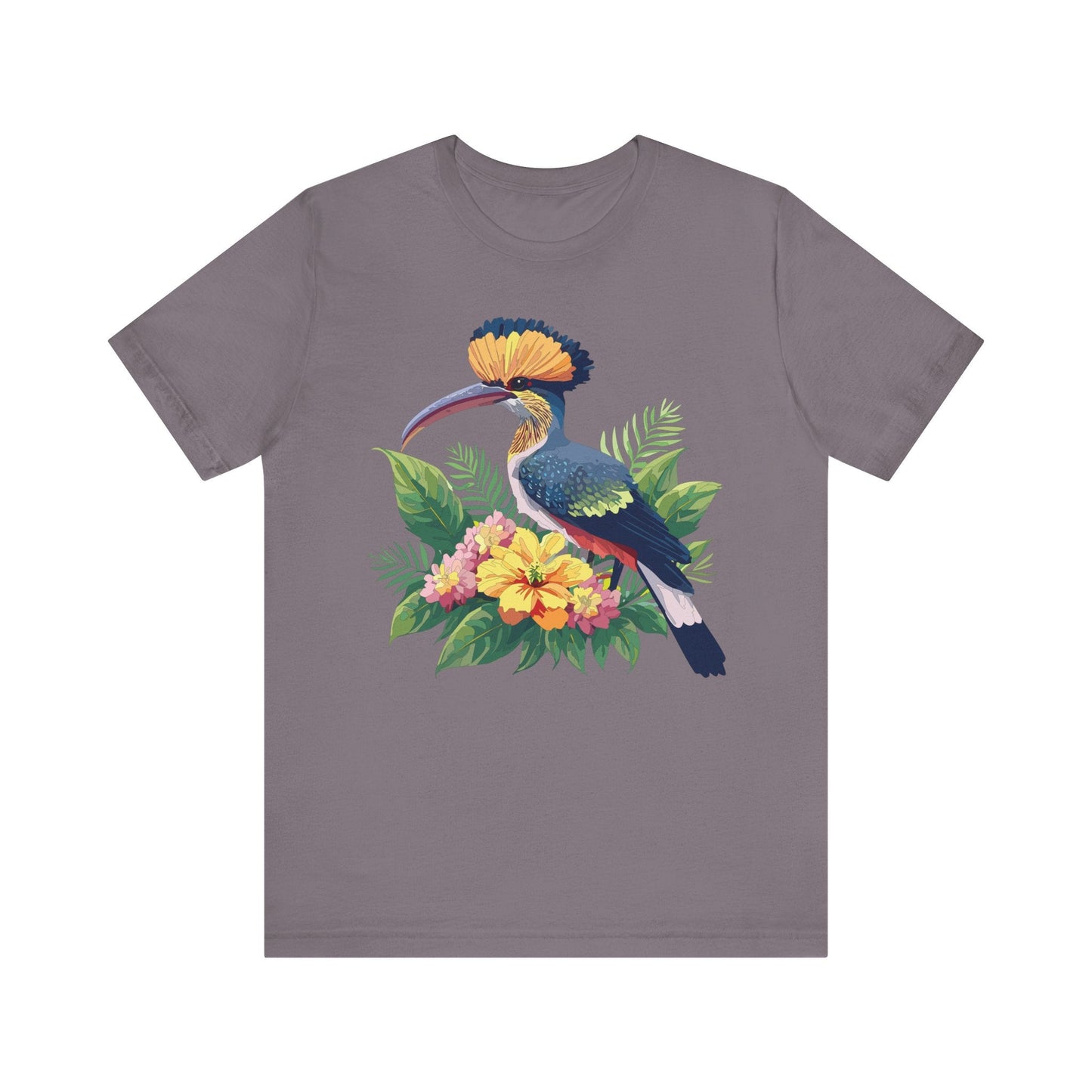 Unisex Animal Tee Shirt With Art Design Wild Animals Short Sleeve Jersey Tee For Everyday