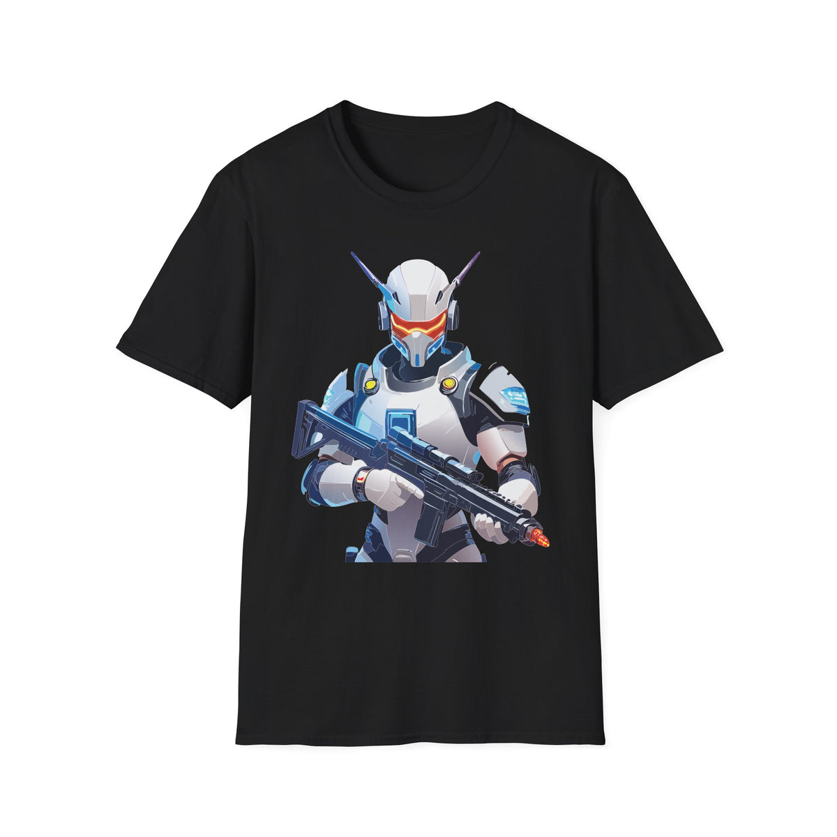 Cartoon Warrior Graphic Tee Gildan Unisex 100 Cotton Tee Shirt c41