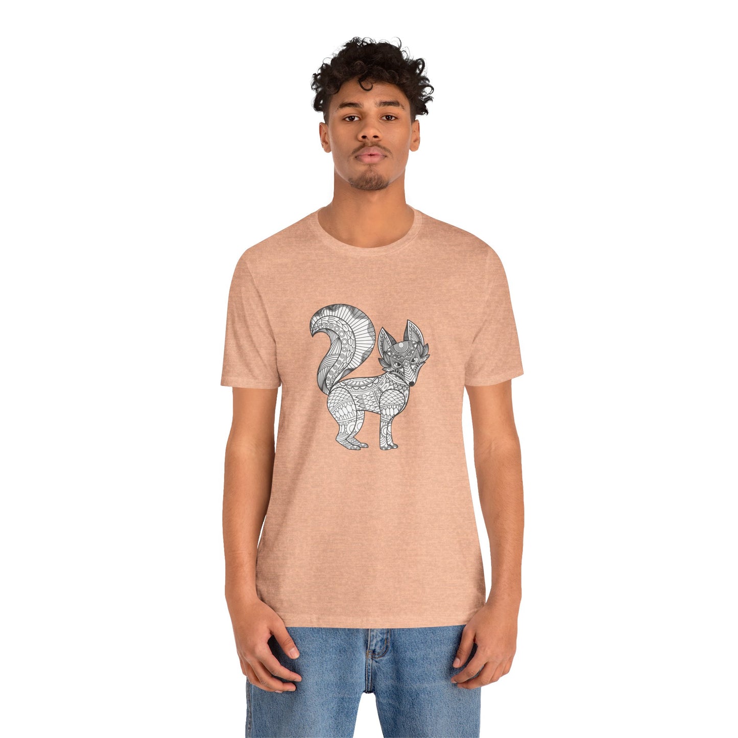 Camiseta unisex con estampado de animales 