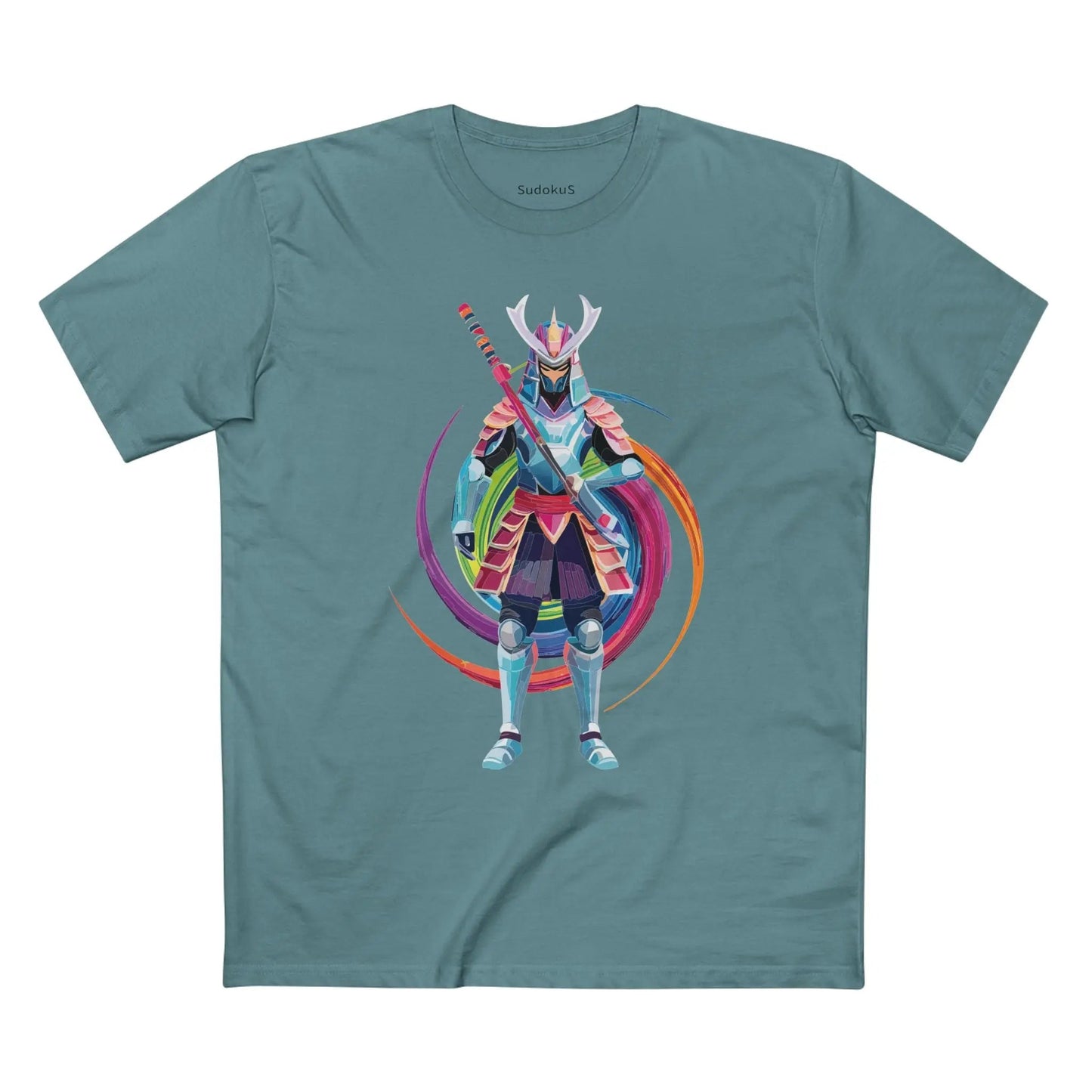 Samurai Graphic Unisex 100 Cotton Staple Tee 34