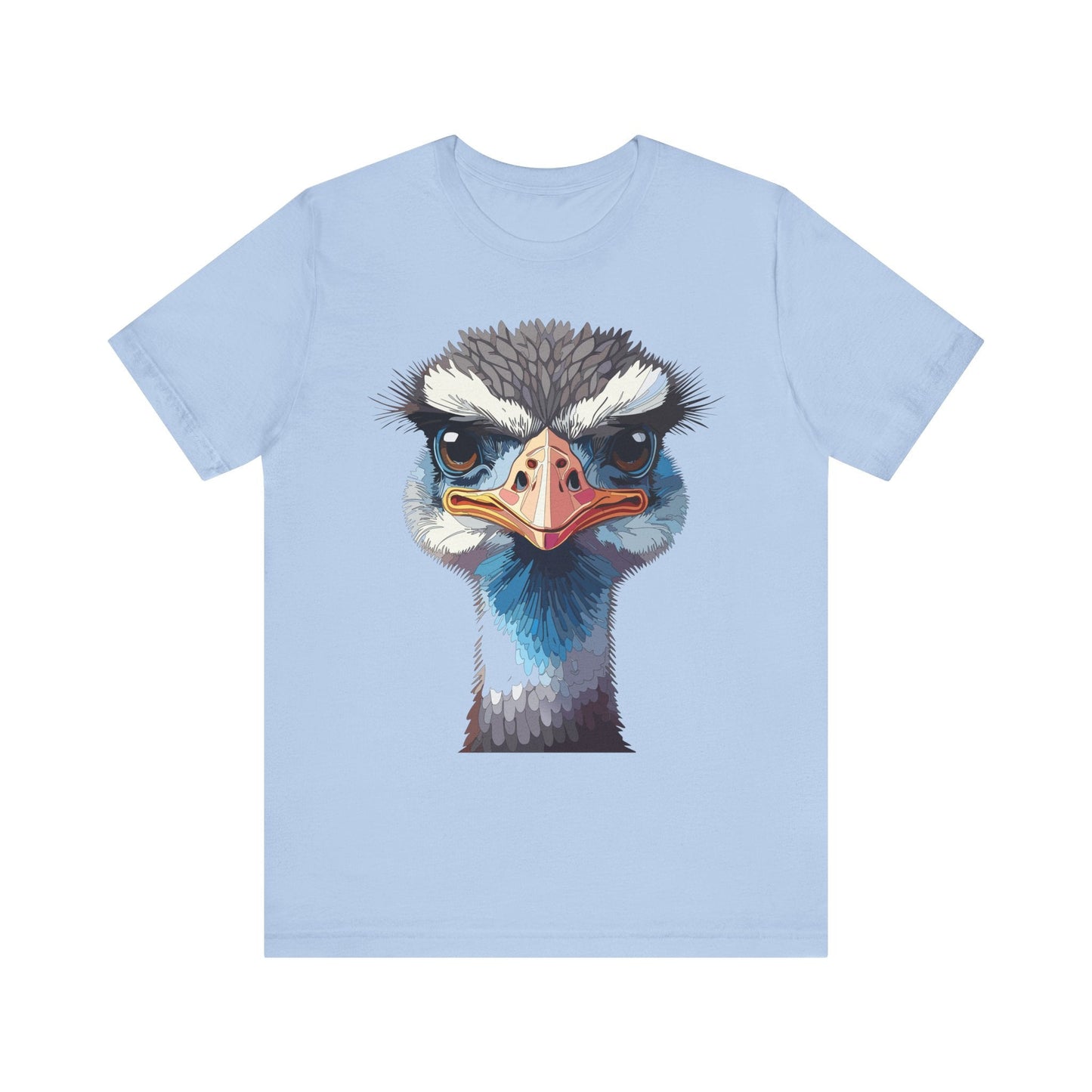 Unisex Animal Tee Shirt With Wildlife Art Design For Men And Women Gildan Softstyle 64000