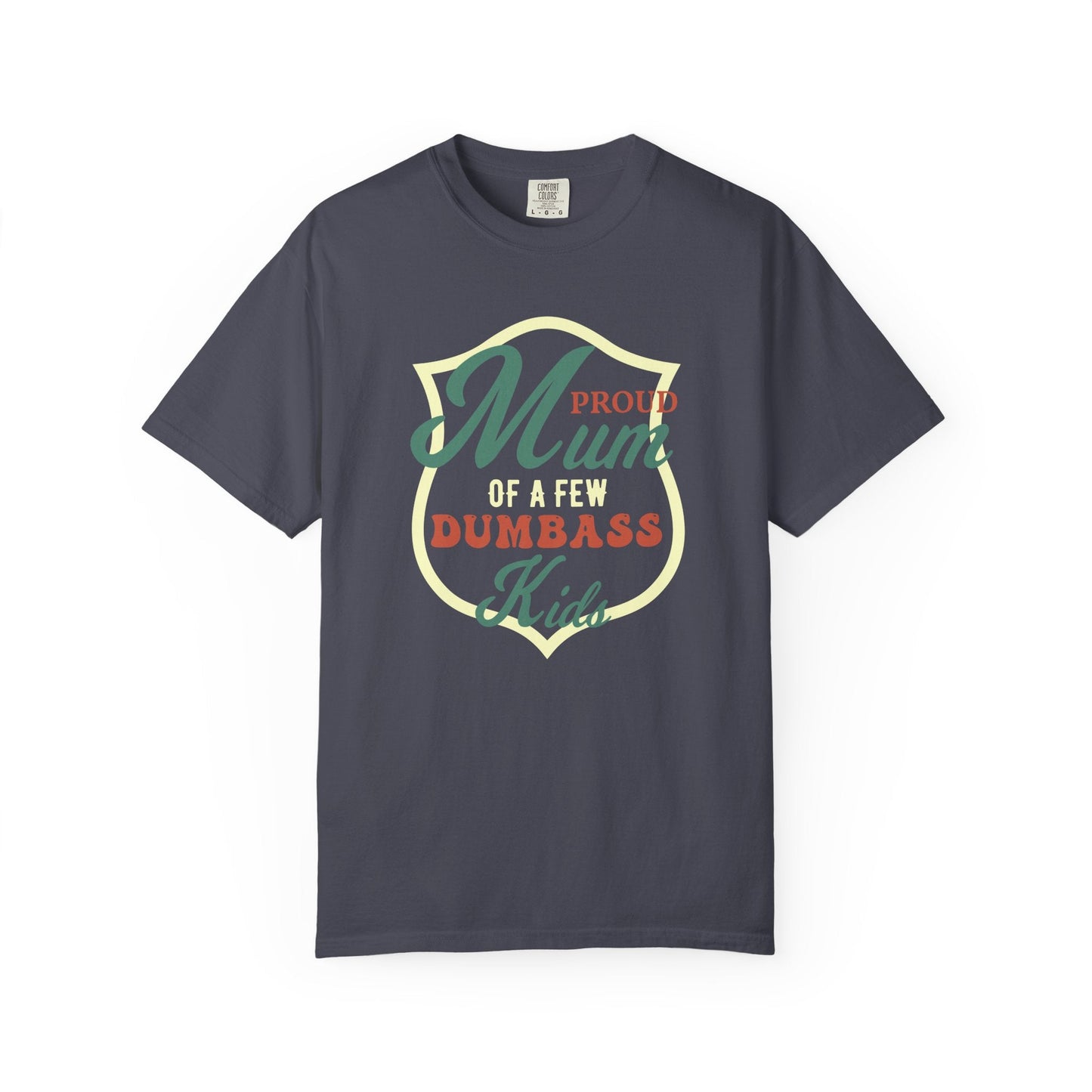 Mom T-shirt Mother's Day Mama Tee Unisex Comfort Colors Garment-Dyed Cotton h44
