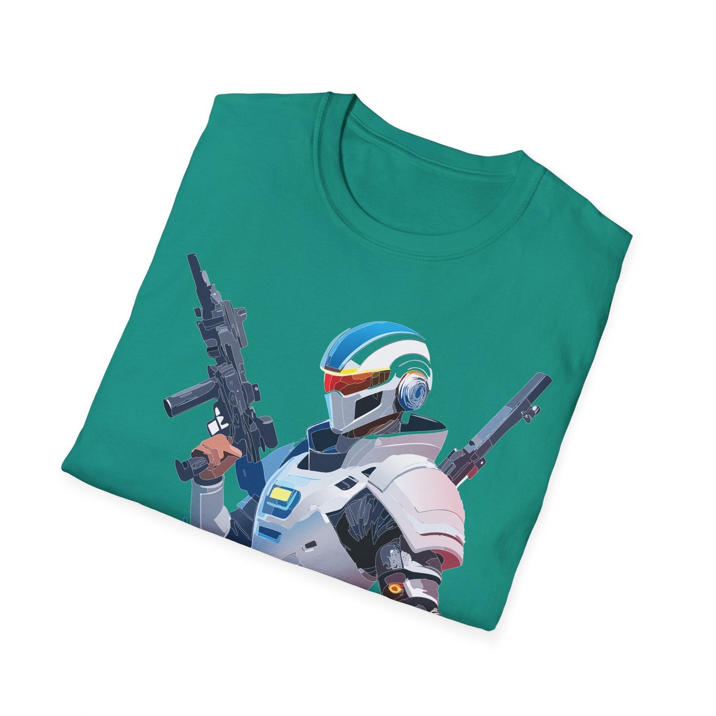 Robocop T Shirt Unisex Gildan Softstyle 64000 100 Percent Ring Spun Cotton Tee Premium