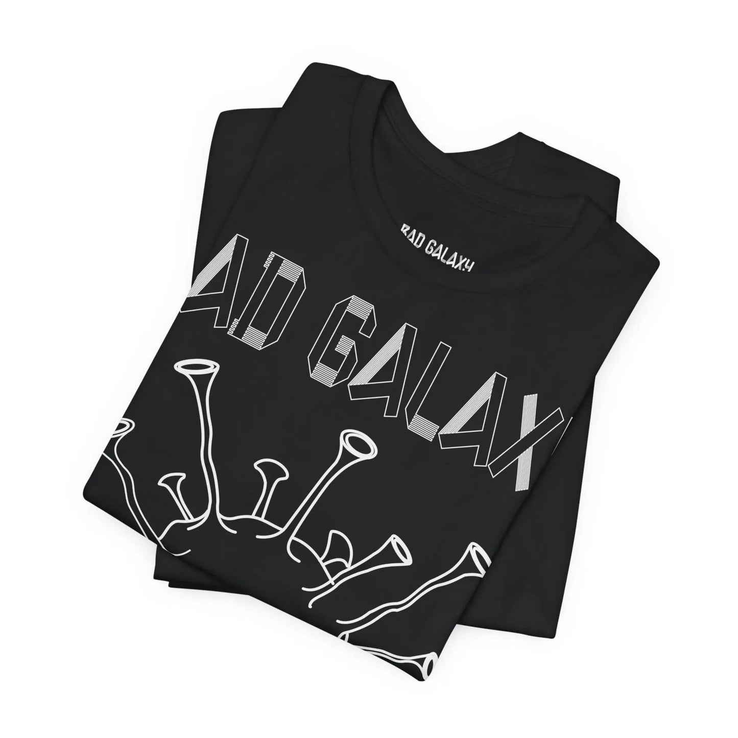 Tee Shirt With Alien From Bad Galaxy 100 Percent Cotton Eco Friendly Inks Made In USA