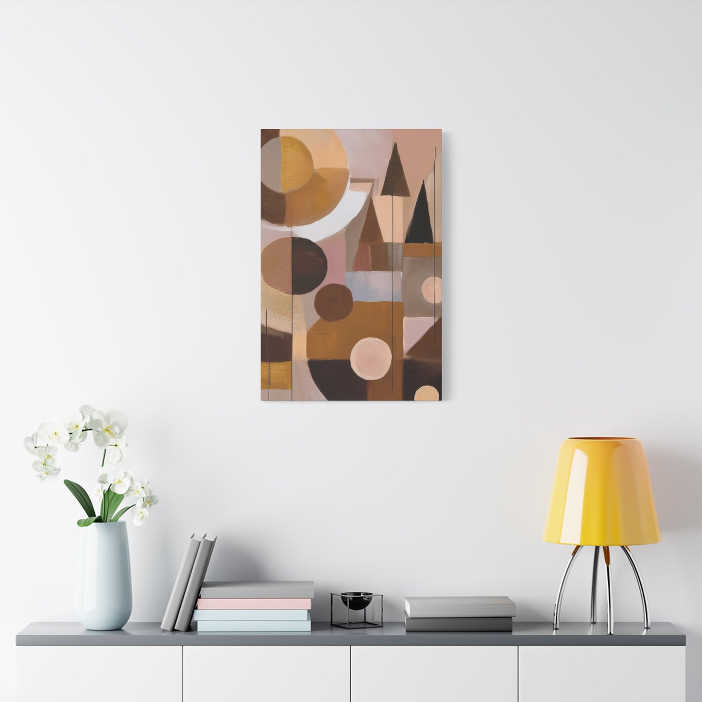 Abstract Geometric Painting Print Canvas 20x24,20x30,24x30 24x32,24x36,30x40 32x48,36x48,40x60 Pine-Wood Inner Frame ABS-51