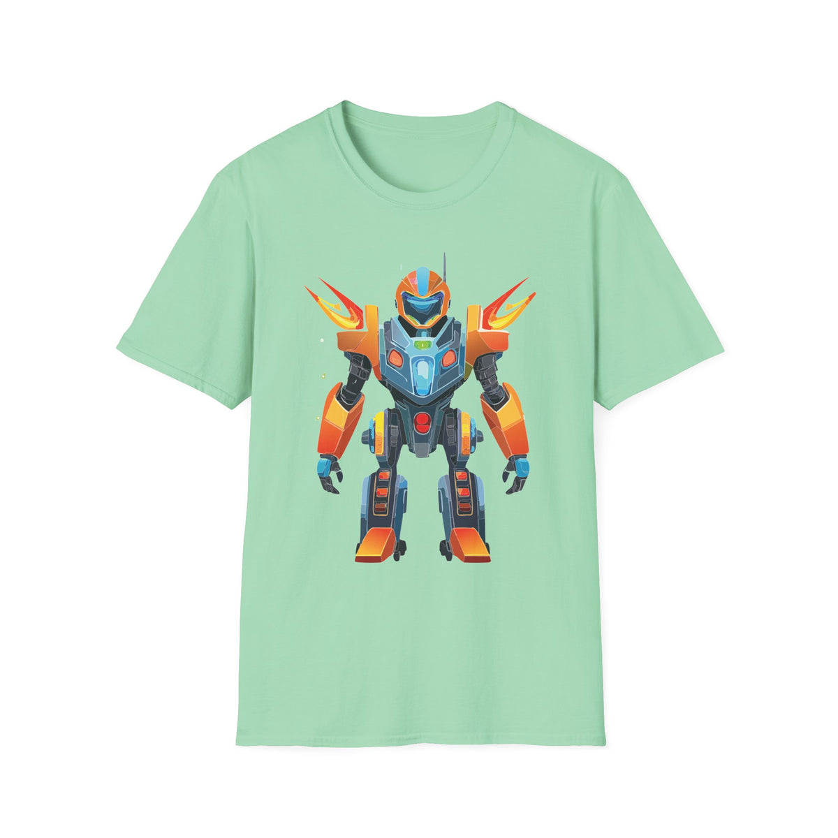 Cyborg Robot Terminator Graphic Tee Gildan Unisex 100 Cotton Tee Shirt a27