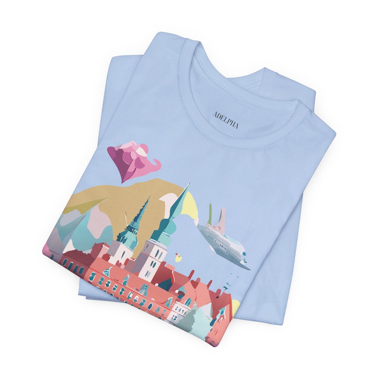 Germany Tourist Shirt Unisex Graphic Tee Vintage Inspired Art By Adelpha Premium Design
