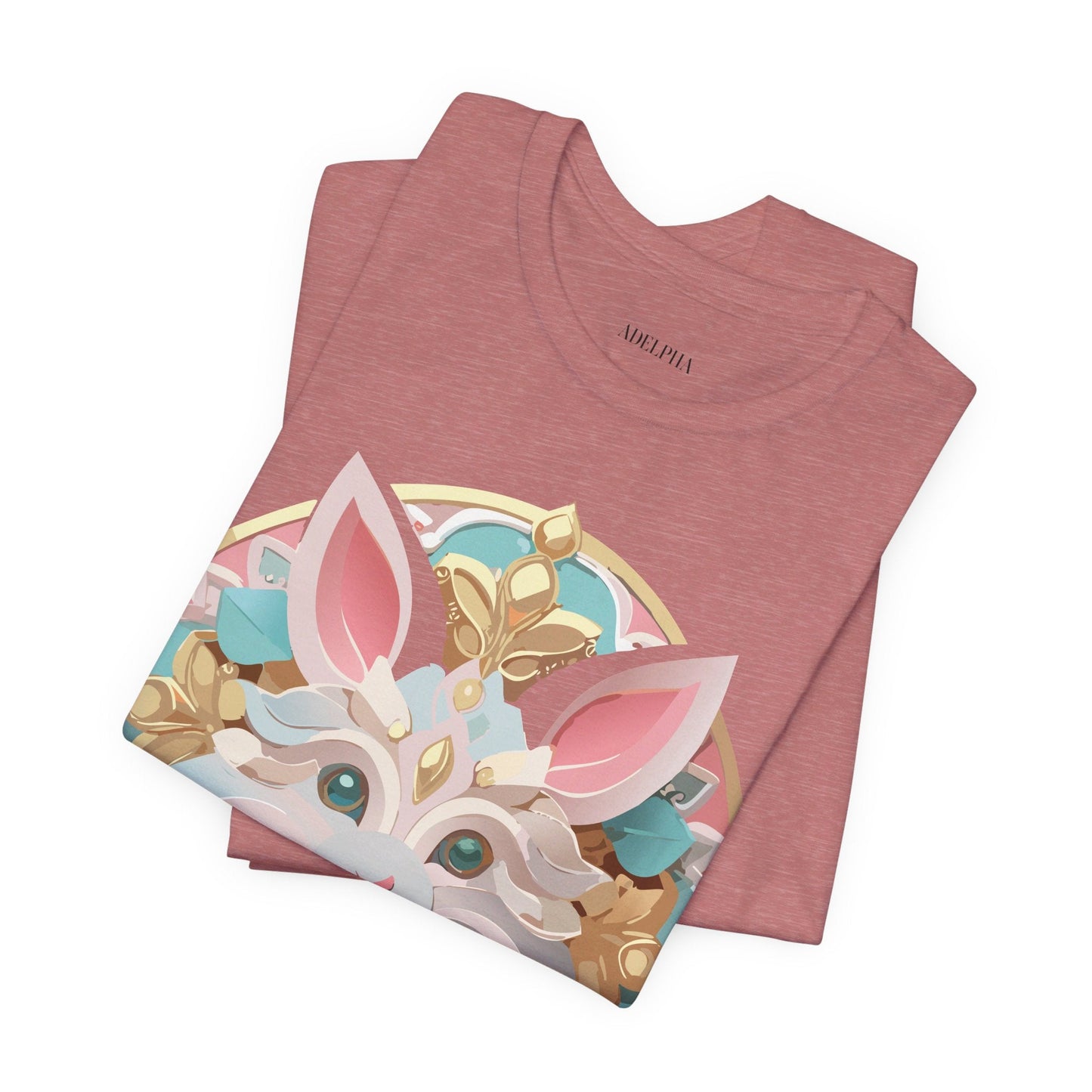 Medallion Graphic Unisex 100 Cotton Vintage Animal Medal Artwork Tee 88