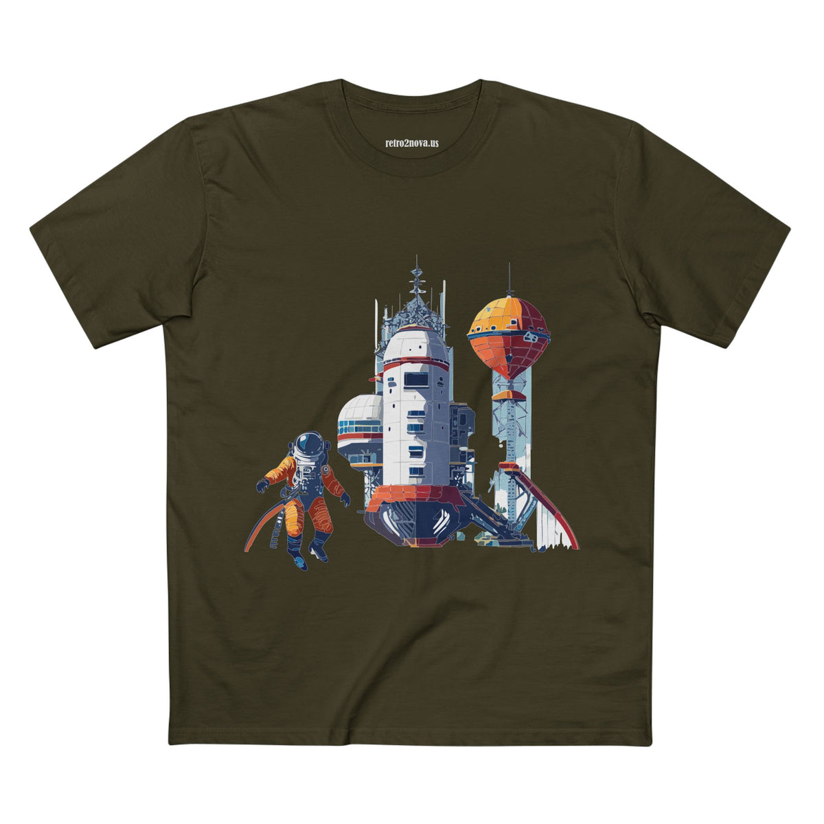 Cosmos Astronaut Graphic Tee Staple Unisex 100 Cotton Tee Shirt - CS-10