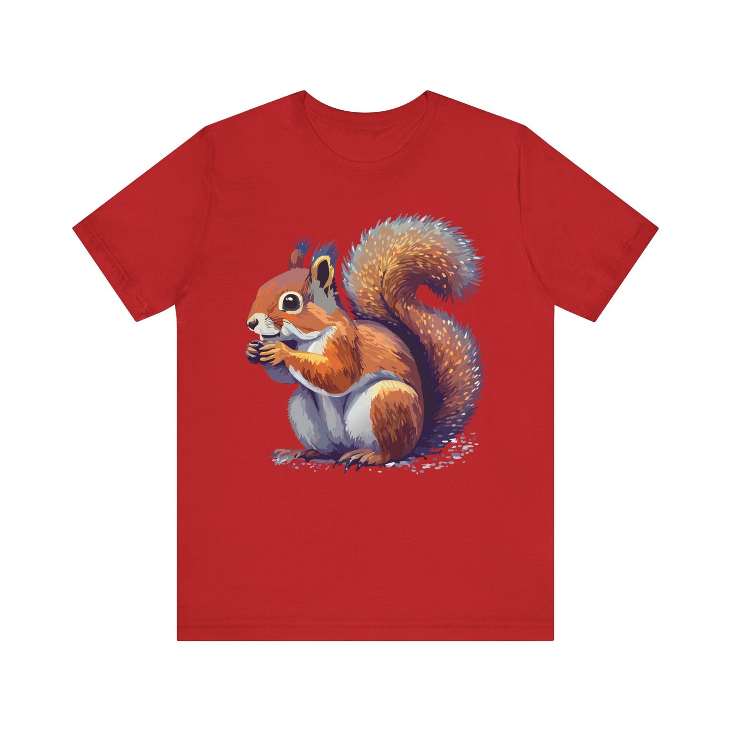 Unisex Animal Print Tee Shirt With Wild Animals Artwork Gildan Softstyle 64000 Cotton