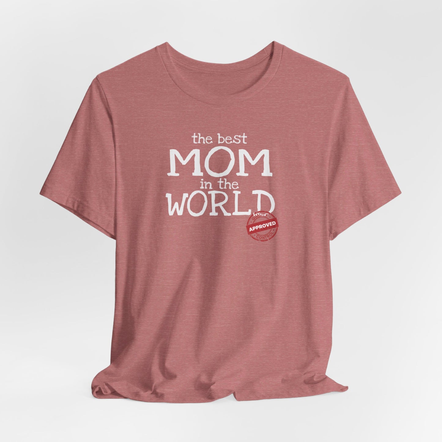 Cotton Tee Shirt with Mom Signature