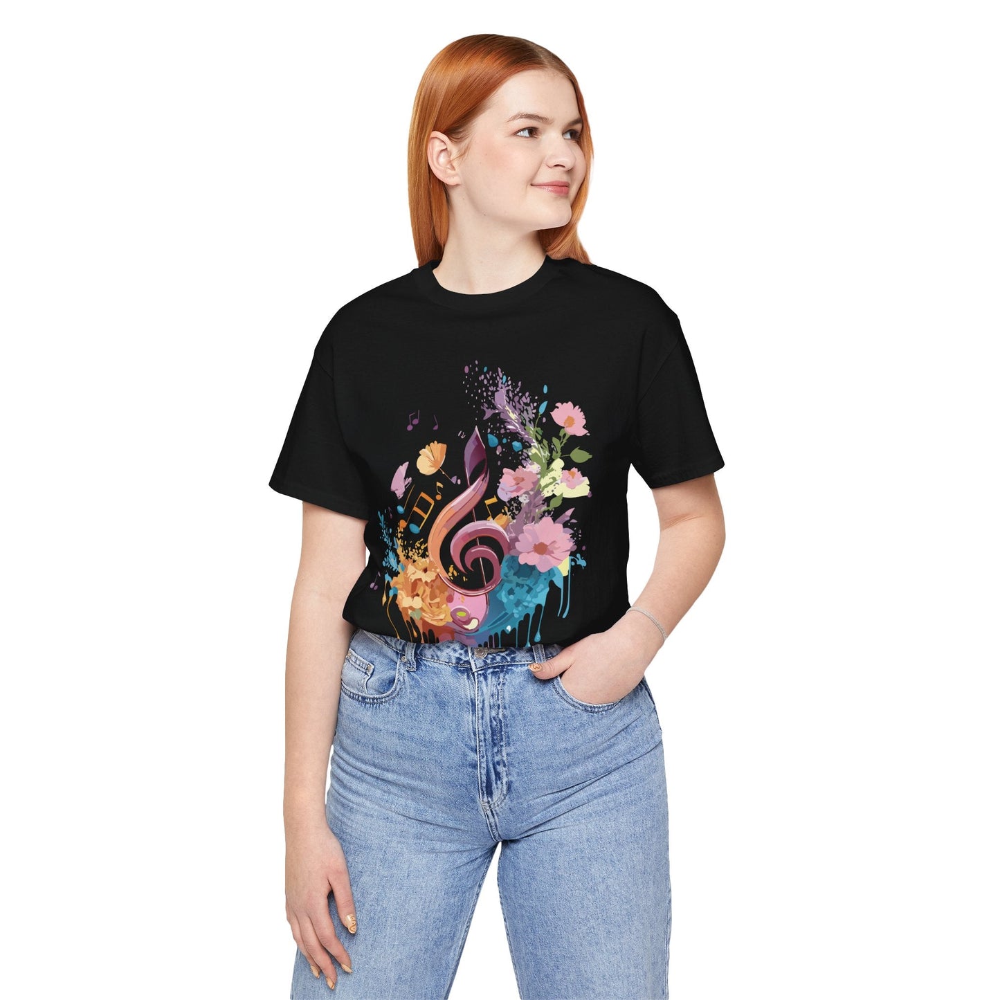 Unisex Graphic T Shirt From Adelpha With Vintage Music Inspired Artwork Short Sleeve Tee
