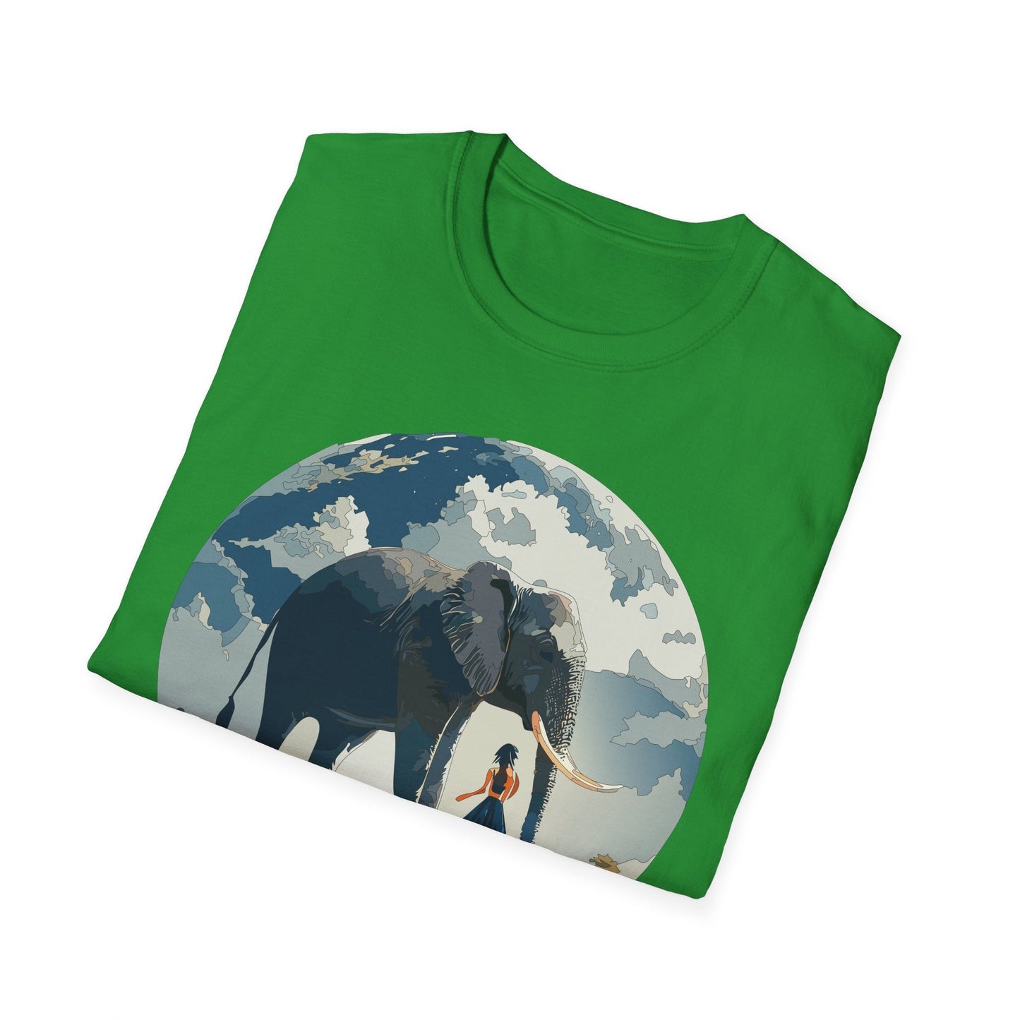 Womens Graphic T Shirt Art Design Tee Softstyle Gildan 64000 100 Percent Ring Spun Cotton