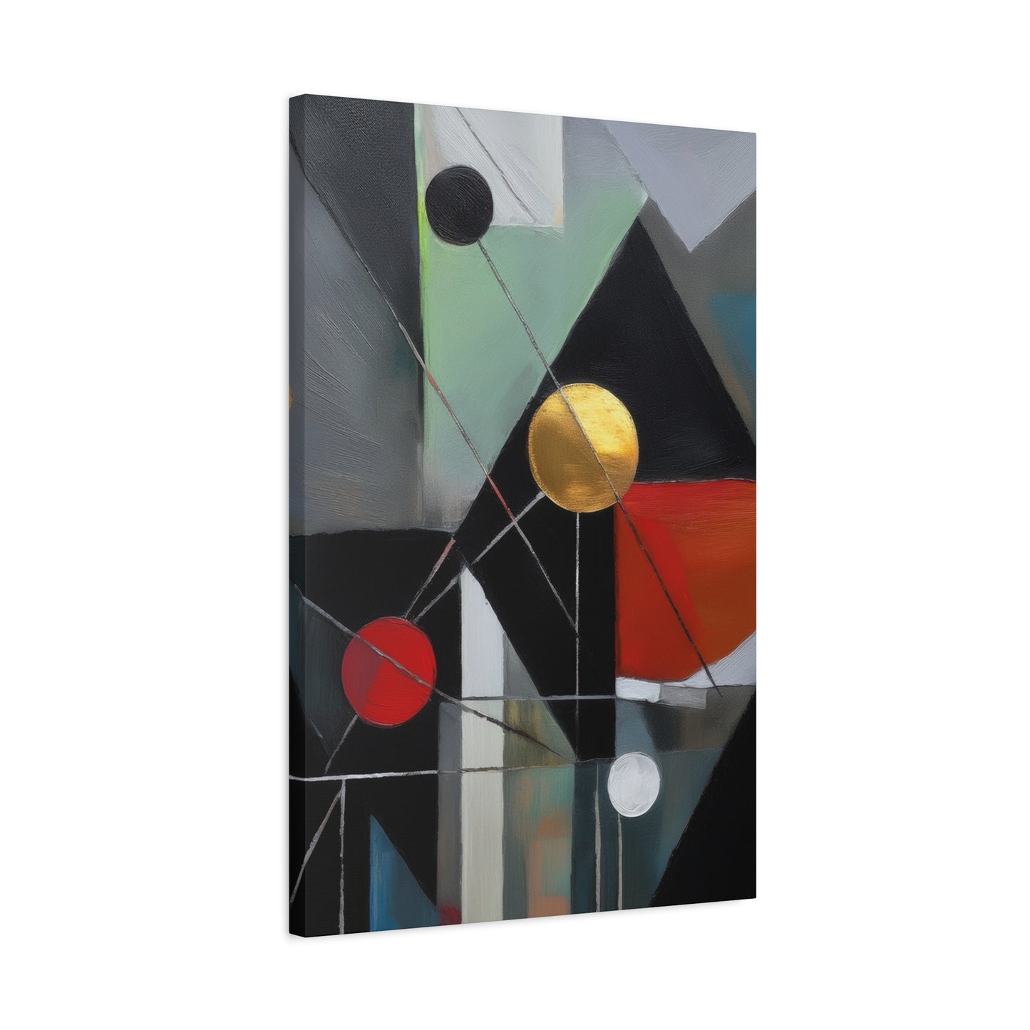 Abstract Oil Painting Print Canvas 20x24,20x30,24x30 24x32,24x36,30x40 32x48,36x48,40x60 Pine-Wood Inner Frame ABS-159