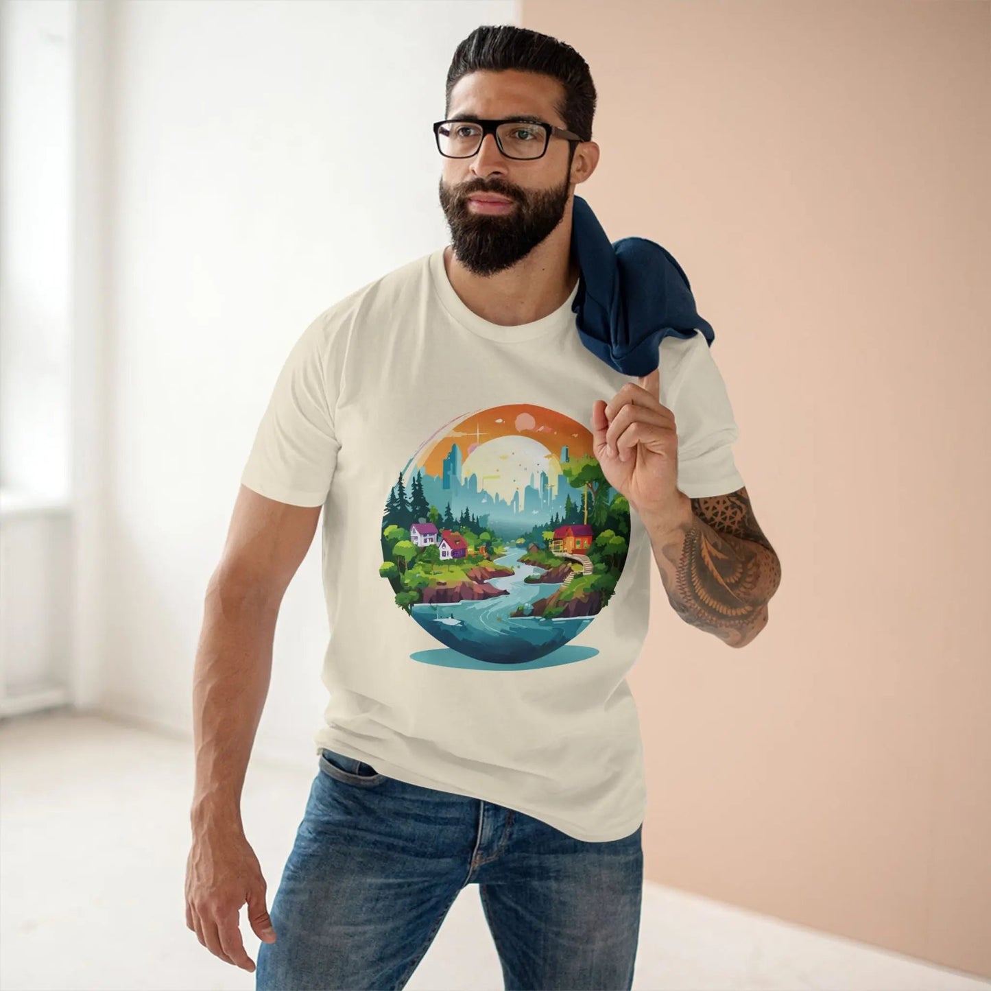 Fantasy Graphic Unisex 100 Cotton Staple Tee 21