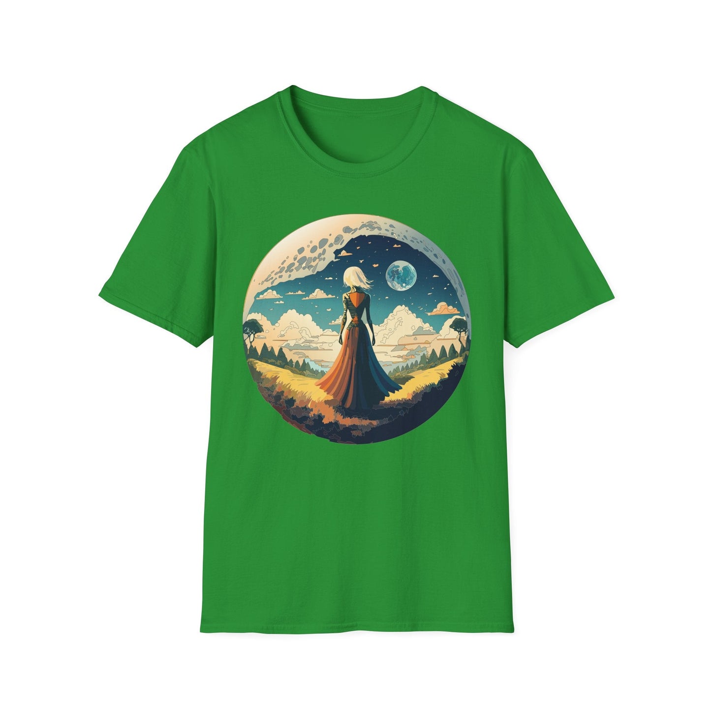 Womens Graphic T Shirts Art Design Tee Unisex Softstyle 64000 Cotton Tee Comfortable Everyday Wear