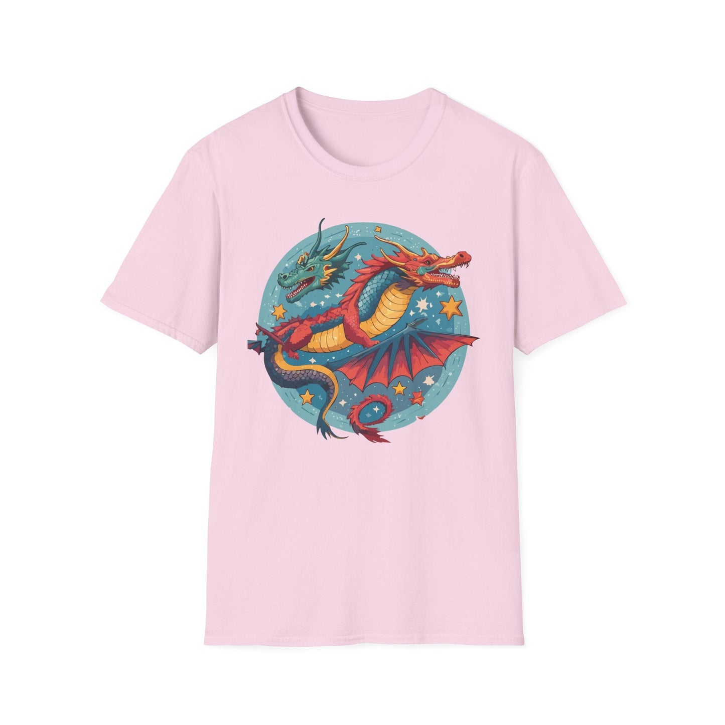 Dragon Graphic Unisex 100 Cotton Tee with Animal Artwork Design 19