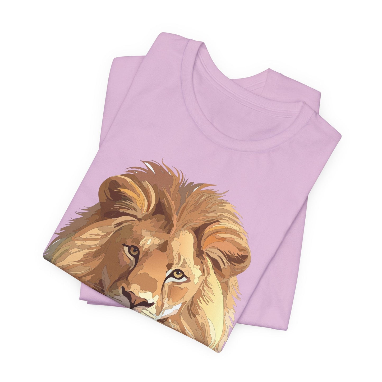 Unisex Animal Art Tee Shirt With Wild Animals Design Gildan 64000 Softstyle Cotton