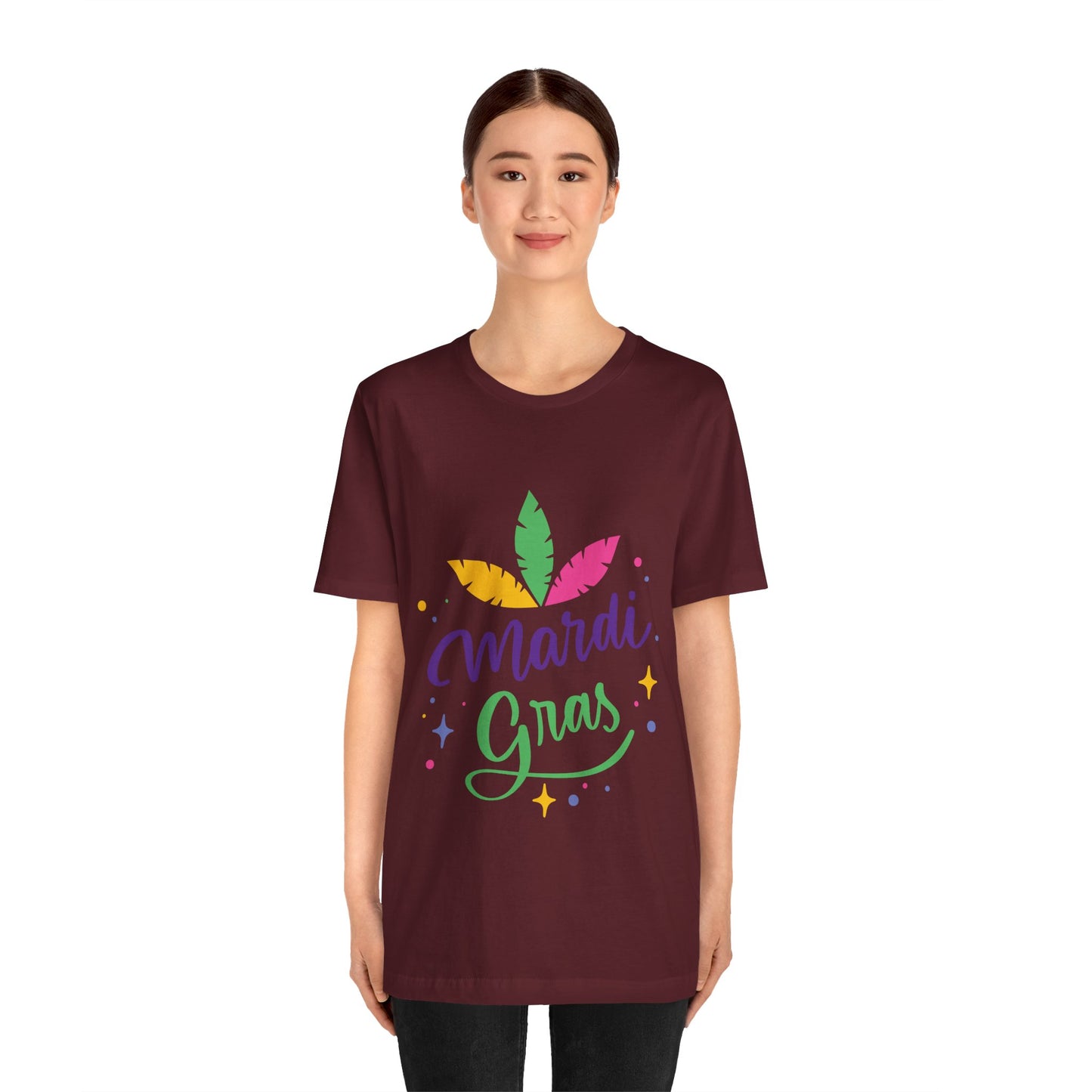 Unisex Cotton Tee Shirt for Mardi Gras