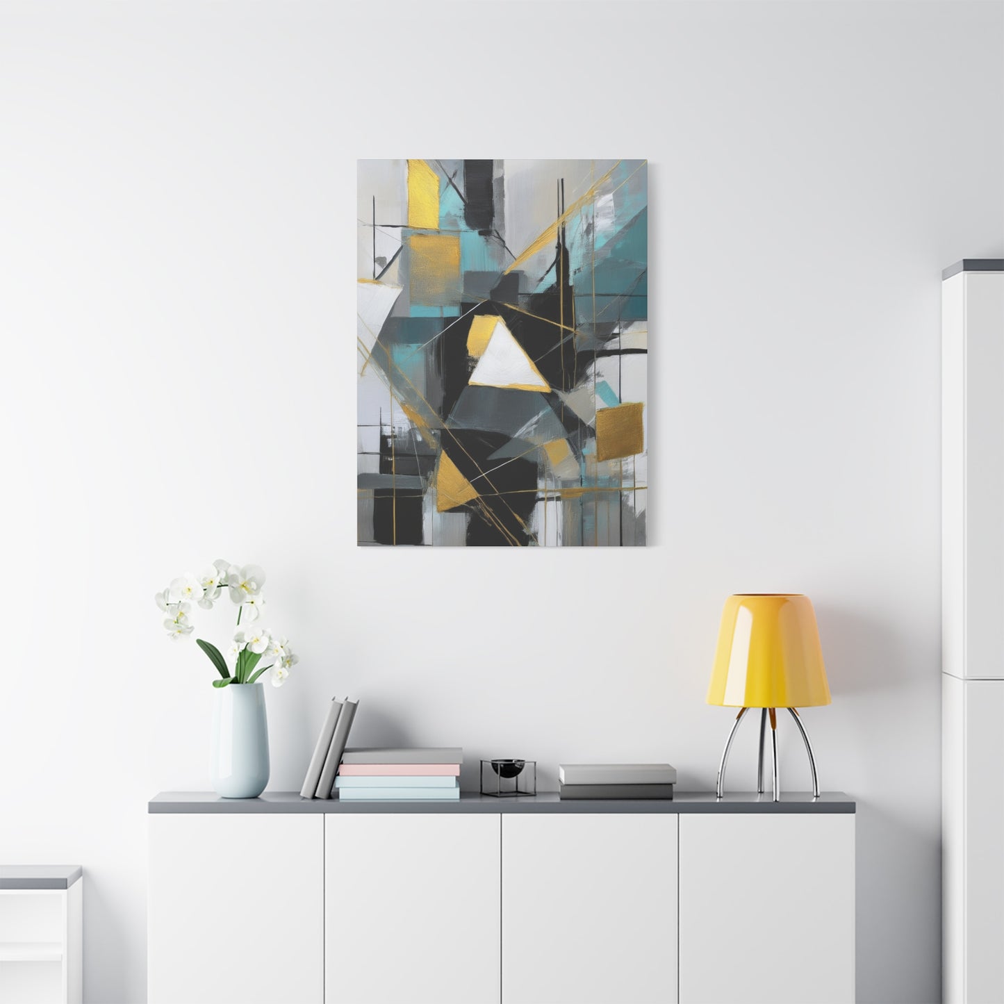 Abstract Oil Painting Print Canvas 20x24,20x30,24x30 24x32,24x36,30x40 32x48,36x48,40x60 Pine-Wood Inner Frame ABS-204T