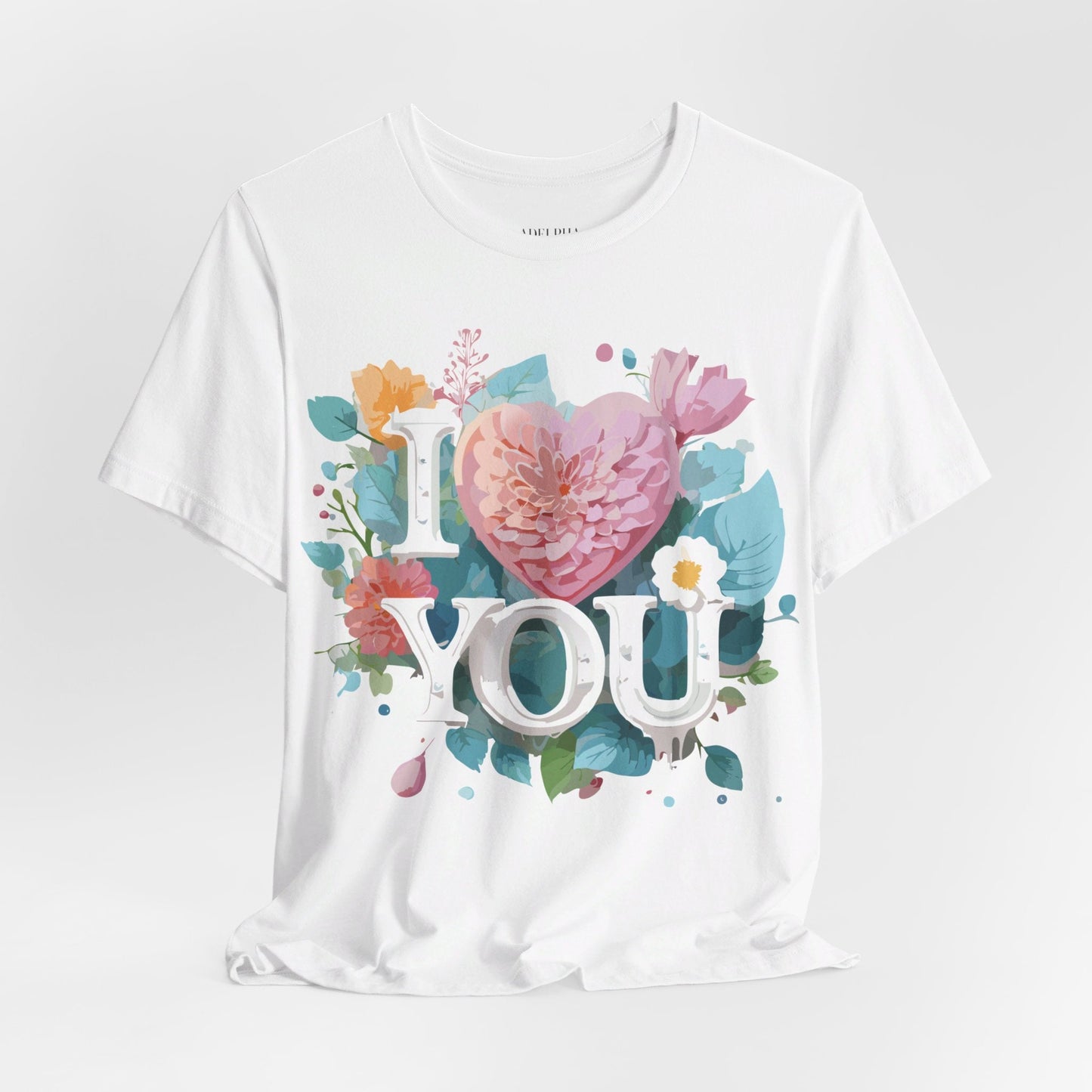 Valentine Graphic T Shirt Unisex Jersey Short Sleeve Tee With Adelpha Artwork Design