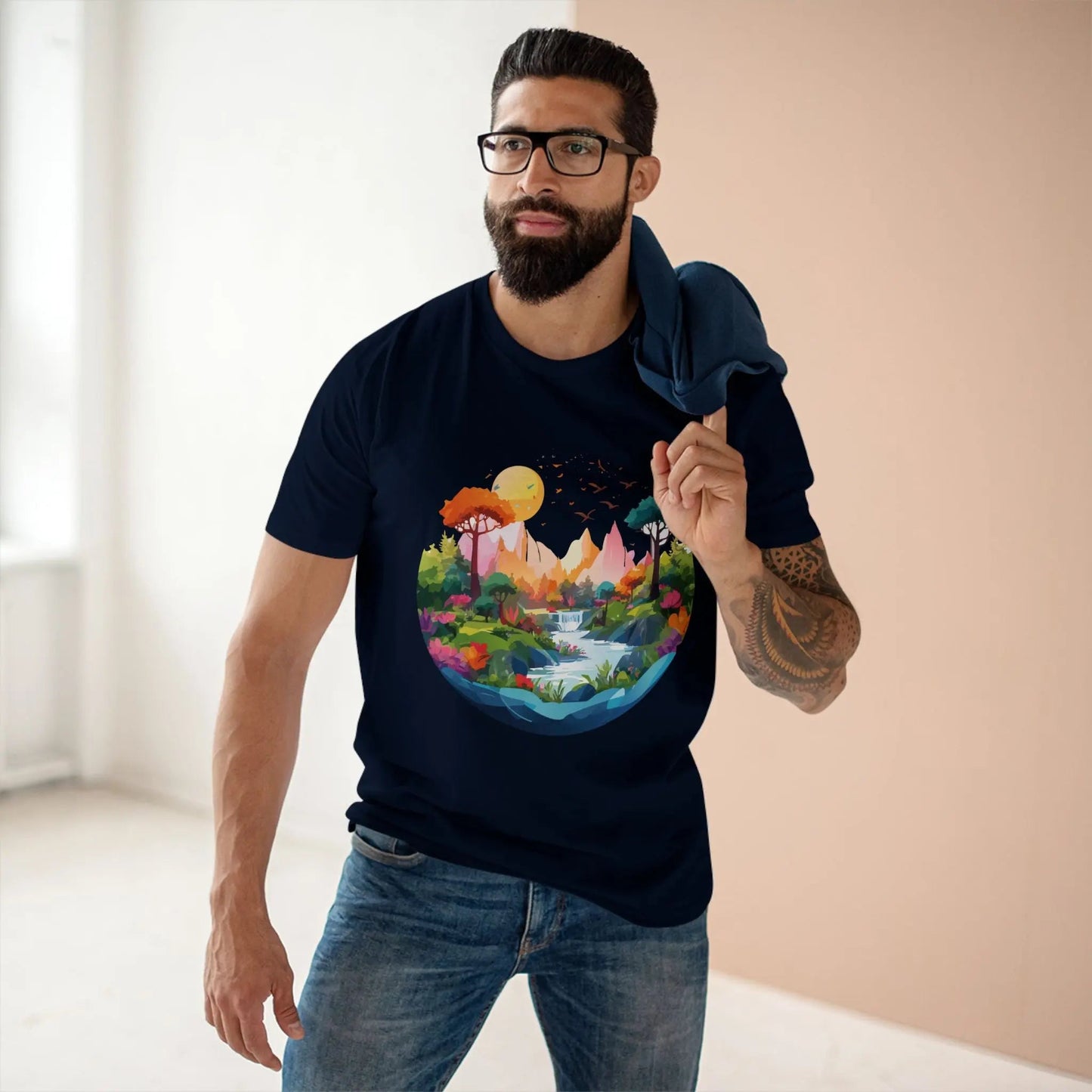 Fantasy Graphic Unisex 100 Cotton Staple Tee 22