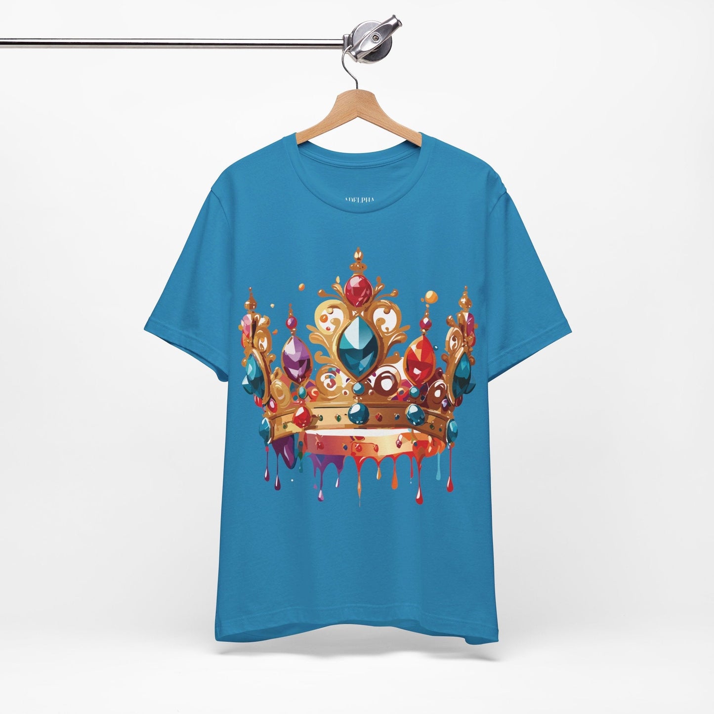 Crown Graphic Unisex 100 Cotton Vintage Artwork Tee 11