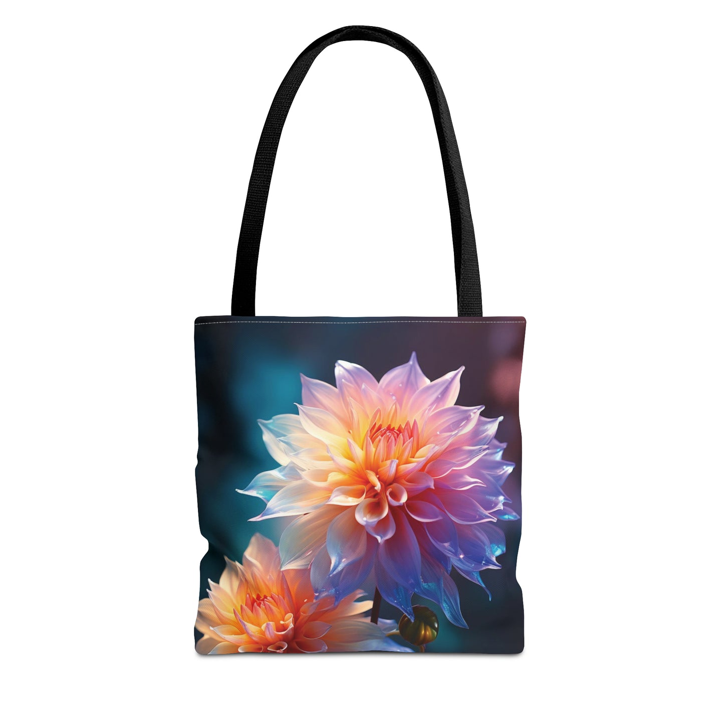 Canvas Bag with Floral Prints