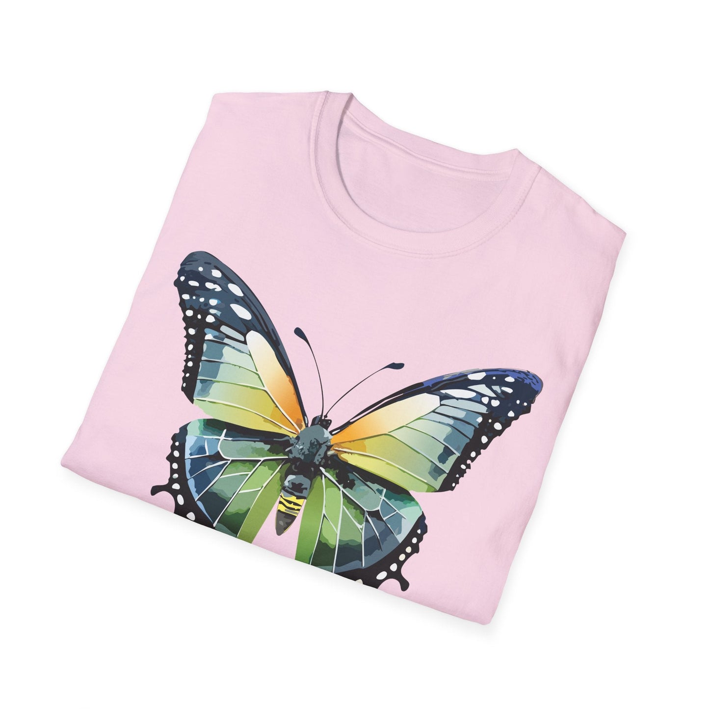 Butterfly Shirt Unisex Softstyle Gildan 64000 Monarch Butterfly Graphic Tee For Men And Women