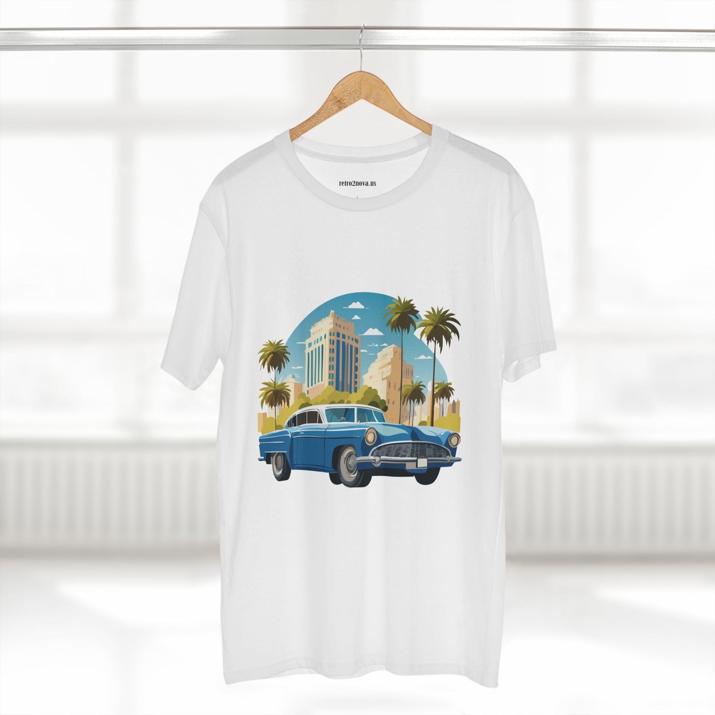 Retro Car Shirt Unisex Vintage Car Tee With Original Artwork RC23 Premium Cotton