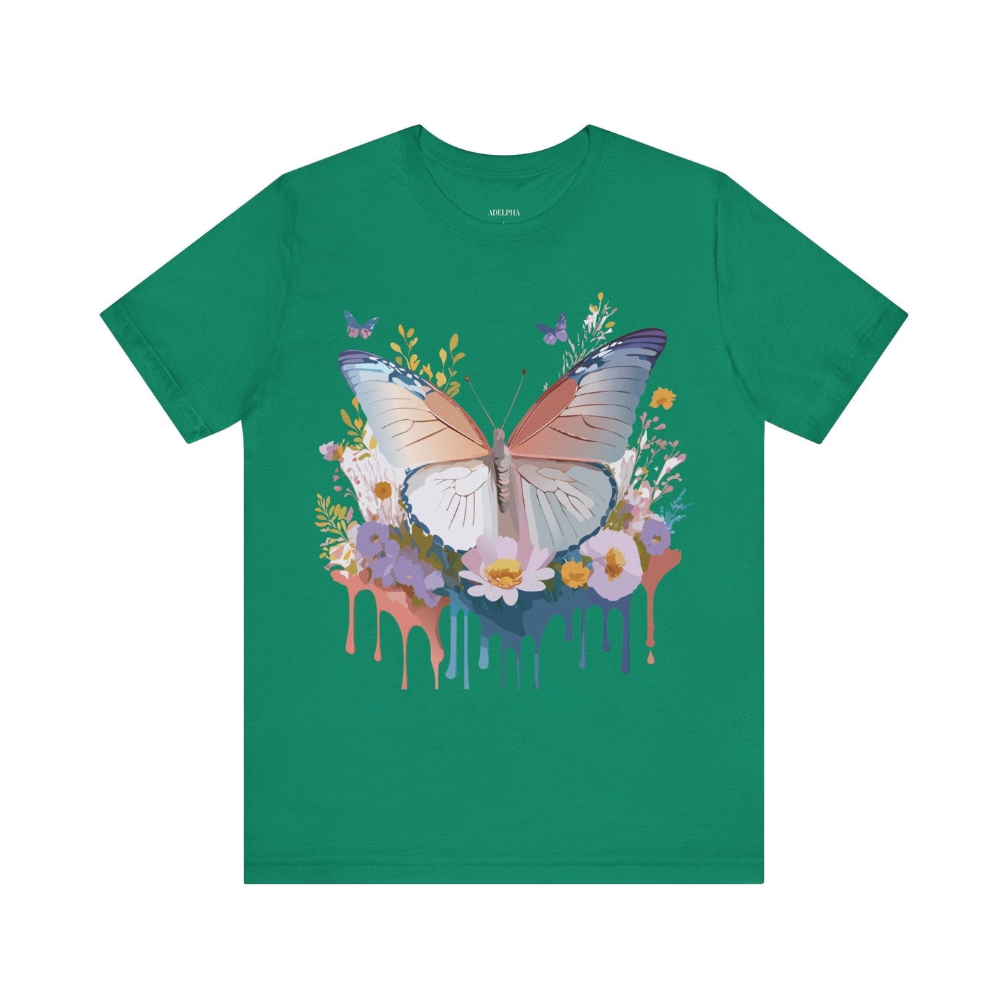 Adelpha Butterfly Graphic T Shirt Unisex Vintage Inspired Short Sleeve Tee