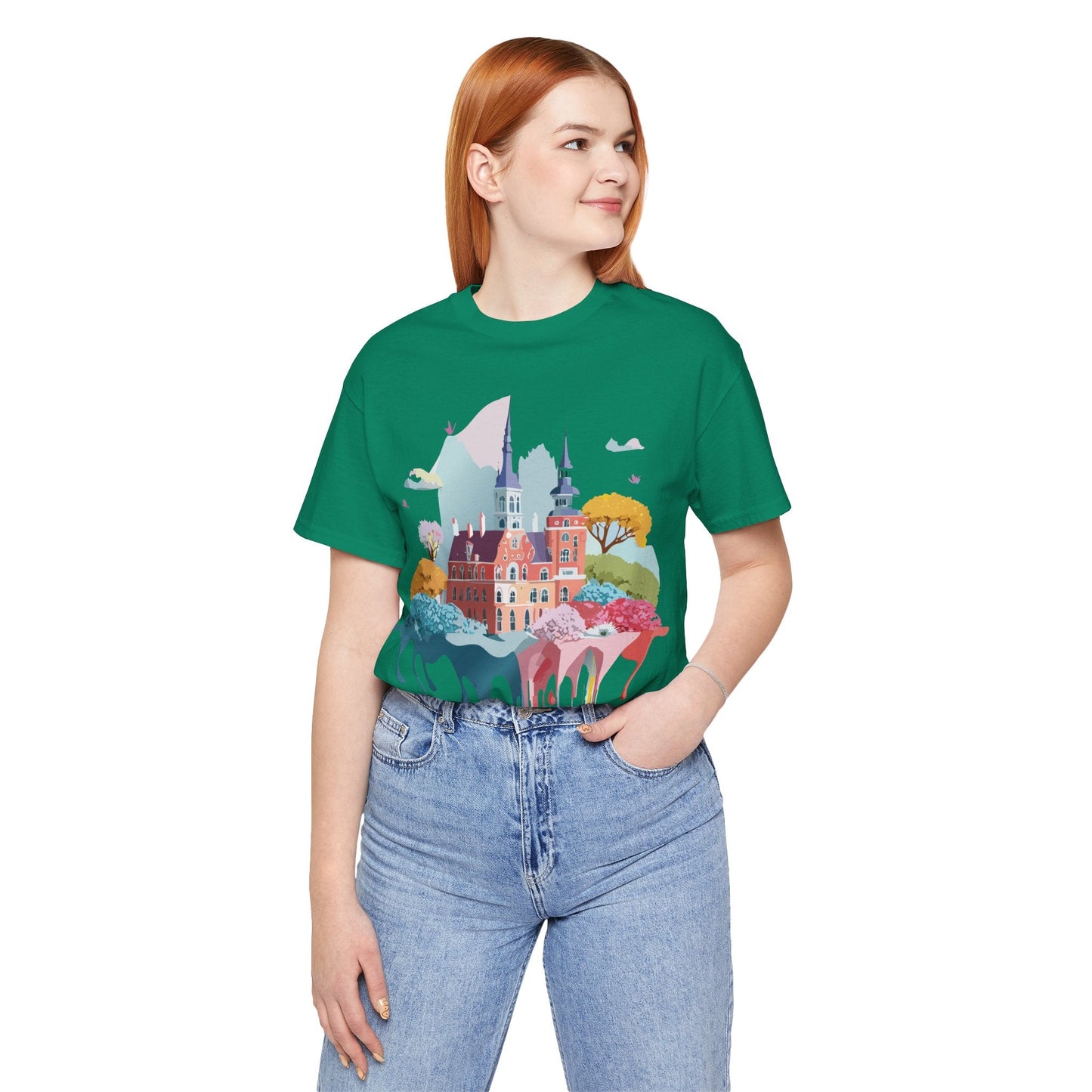Germany Tourist Shirt Graphic Tee Unisex Vintage Inspired Design Adelpha Short Sleeve