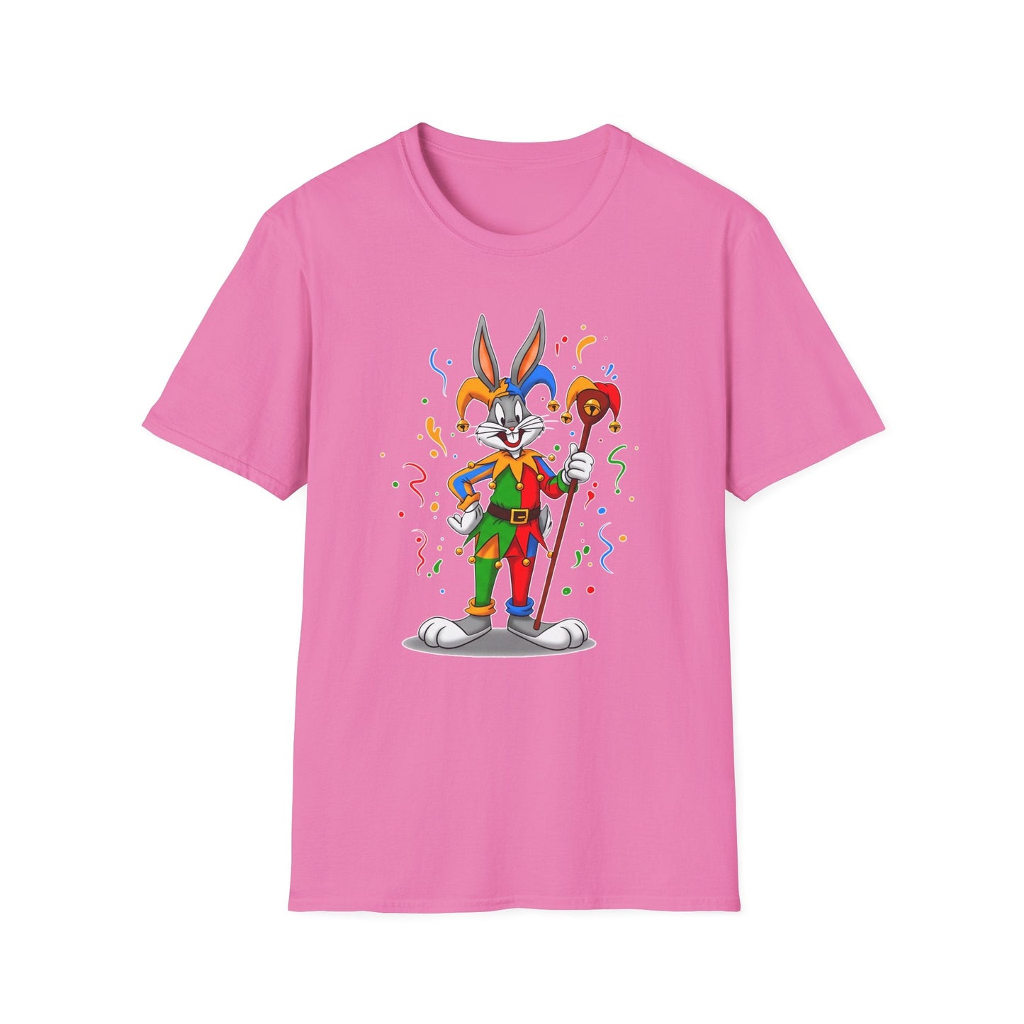 Bugs Bunny Shirt Unisex Short Sleeve T Shirt Cartoon On T Shirt Animation Tee Gildan Softstyle 64000