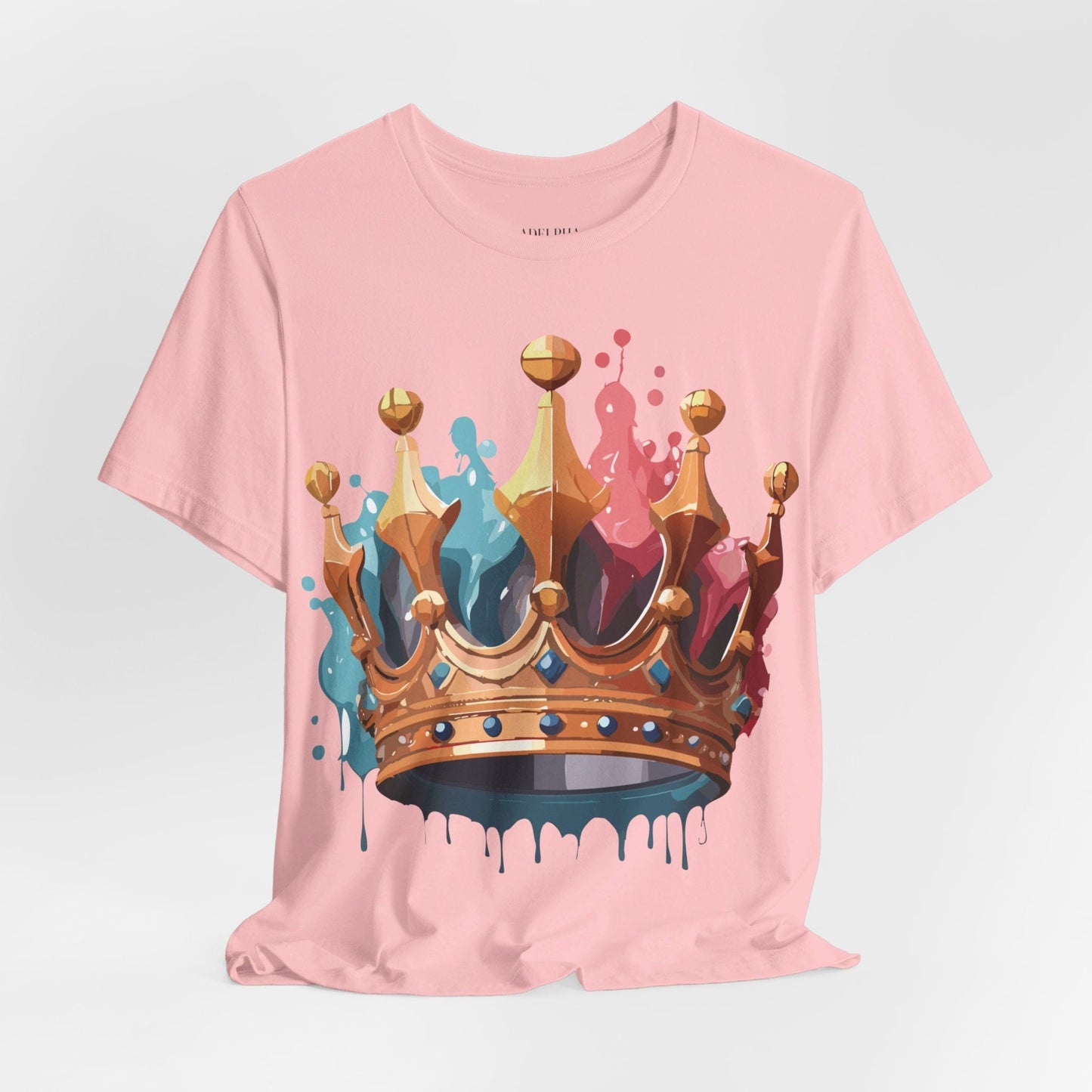 Adelpha Crown Graphic Tee Unisex Vintage Inspired Art Design Short Sleeve Premium Quality