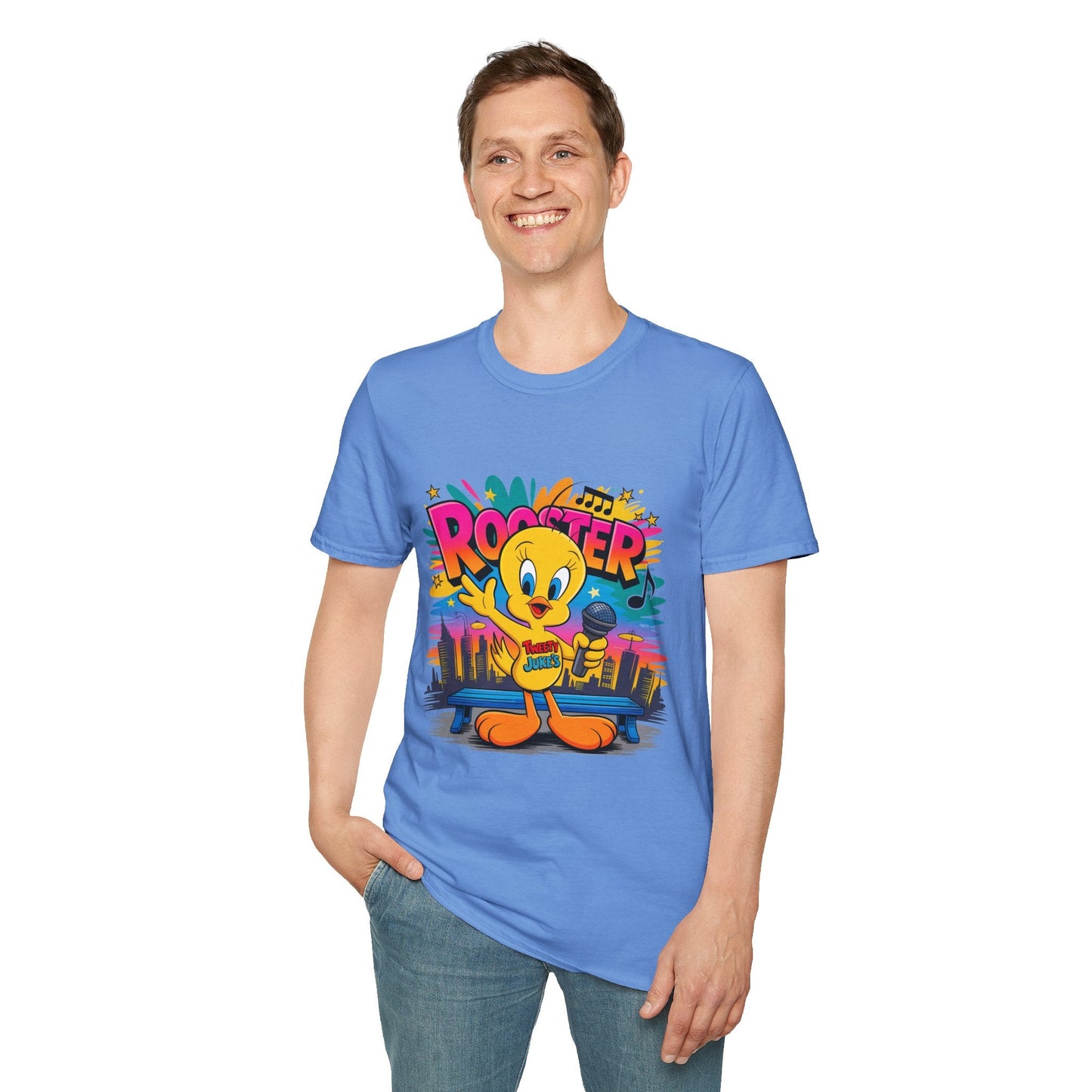 Cartoon T Shirt With Animation And Funny Animals Tee Shirt For Unisex Wear Comfortable