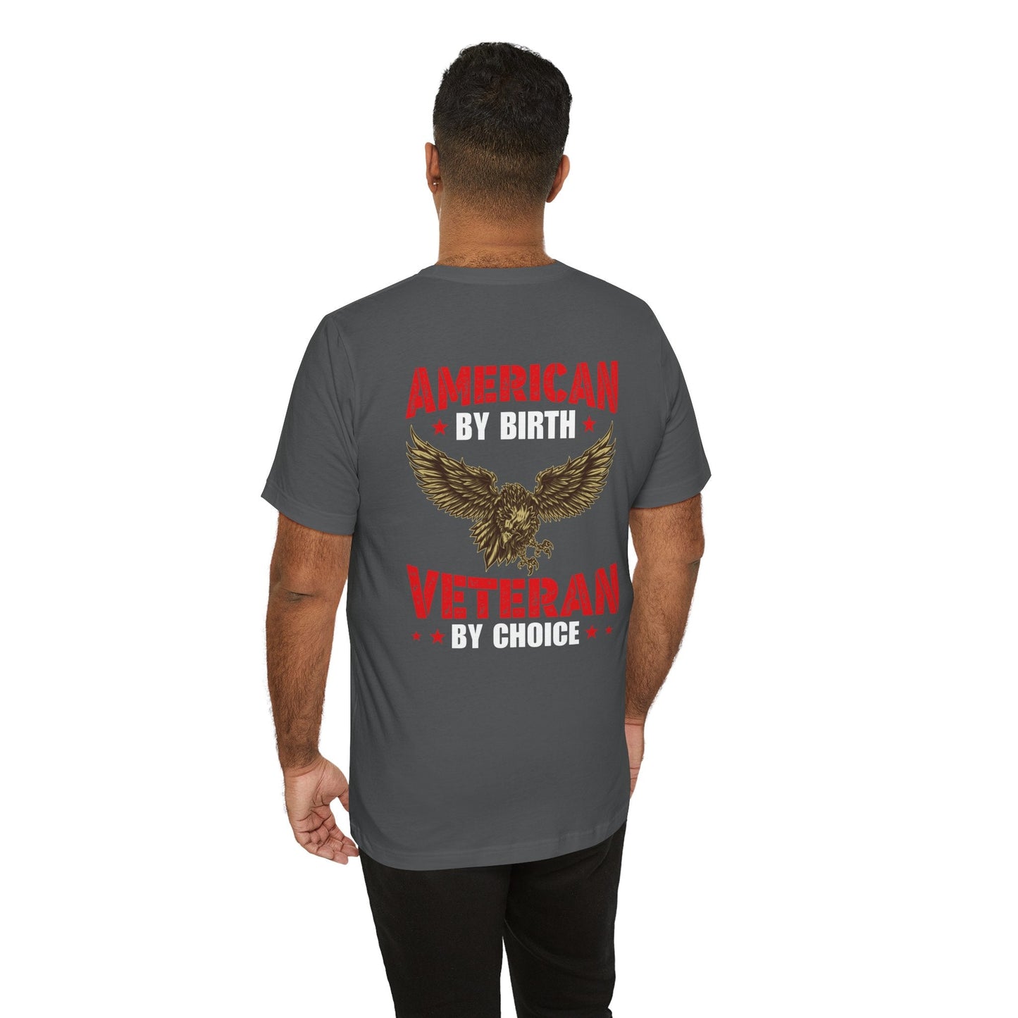Army Veteran Patriotic Graphic Design Unisex Cotton T-Shirt v23