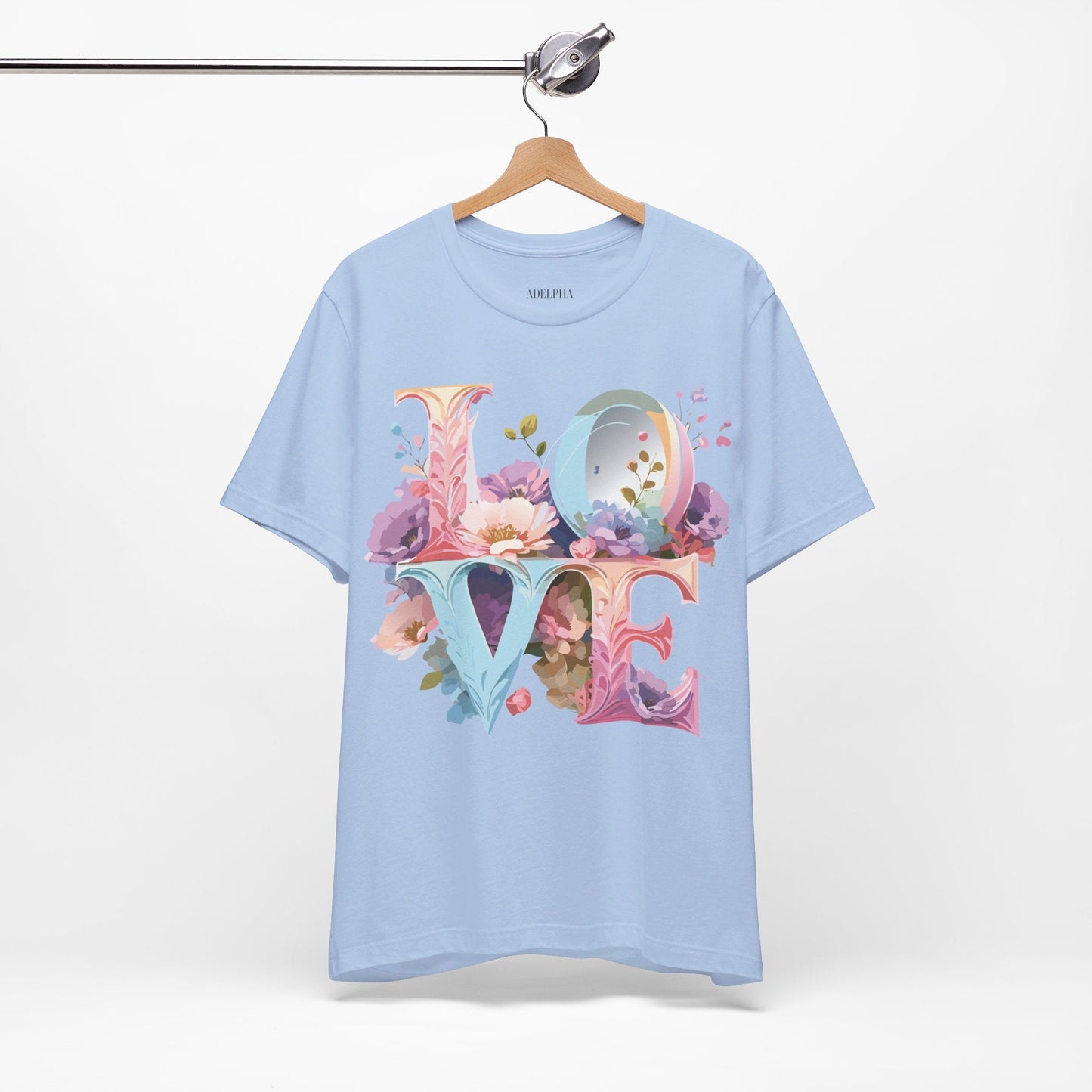 Adelpha Valentine Graphic Tee Unisex Short Sleeve Vintage Inspired Art Design for Everyday Wear