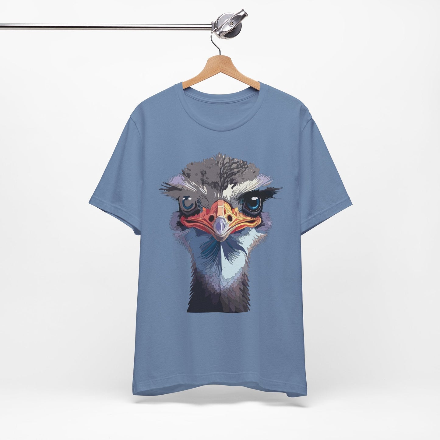 Unisex Animal Tee Shirt With Art Design Wild Animals Shirt Gildan Softstyle 64000