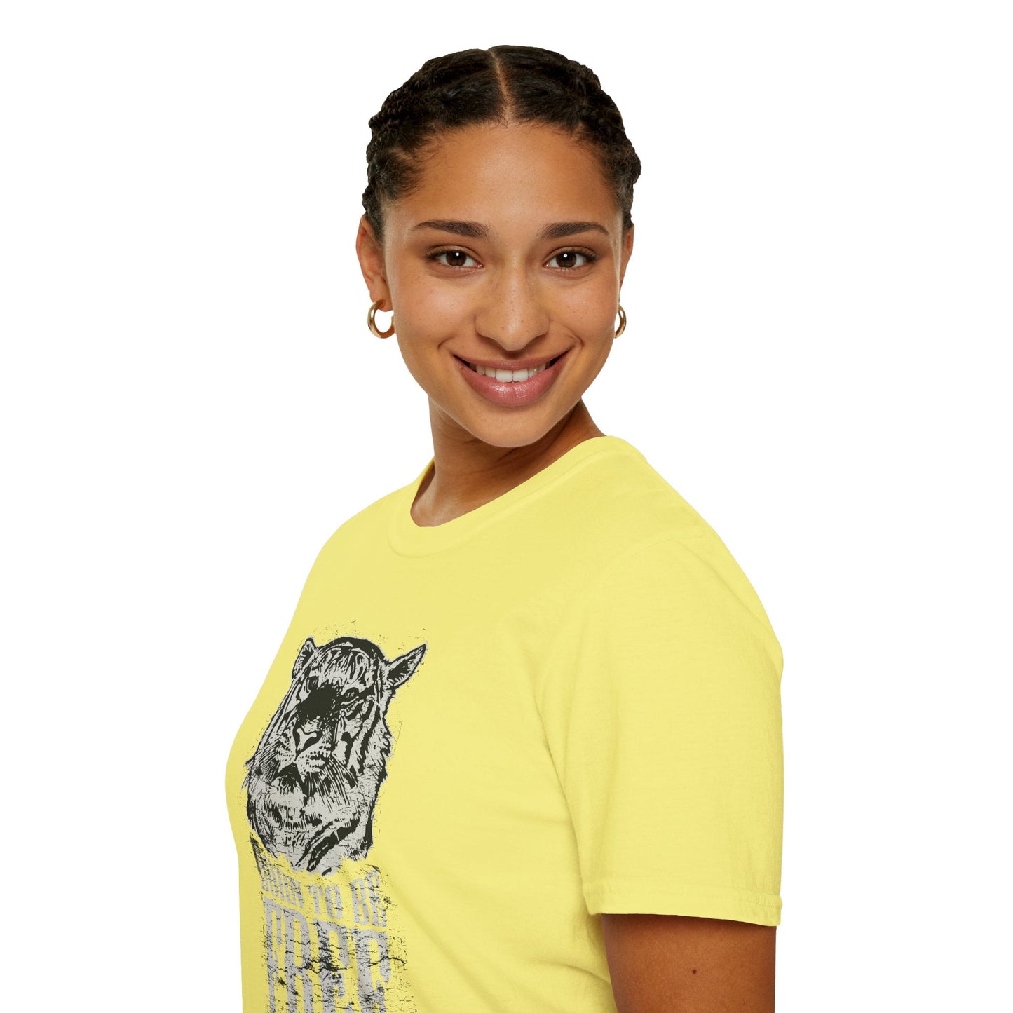 Art Design Shirt With Graphic Art Unisex Softstyle Tee 100 Percent Ring Spun Cotton