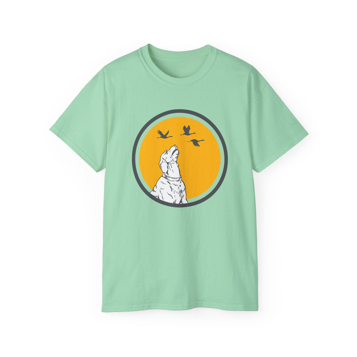 Howling Wolf Moon T-Shirt | Crescent Moon Graphic Tee