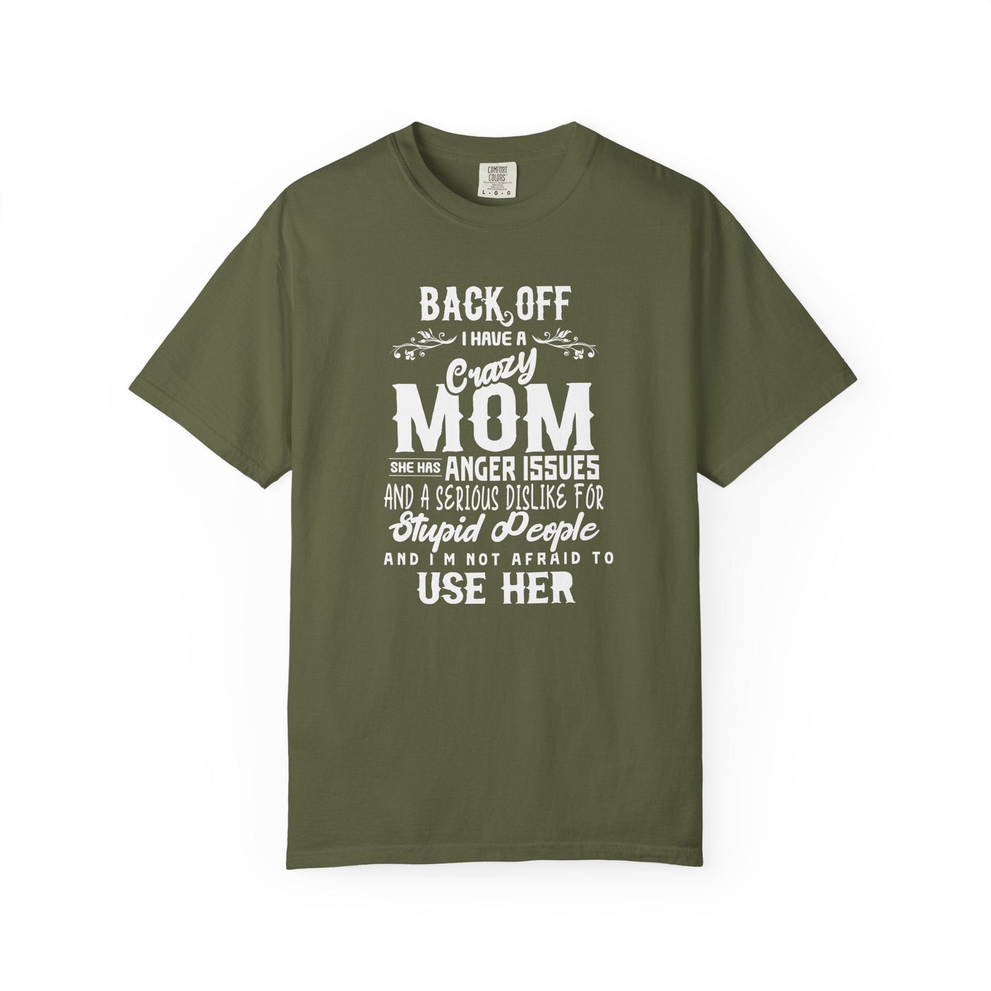 Mom T-shirt Mother's Day Mama Tee Unisex Comfort Colors Garment-Dyed Cotton h34