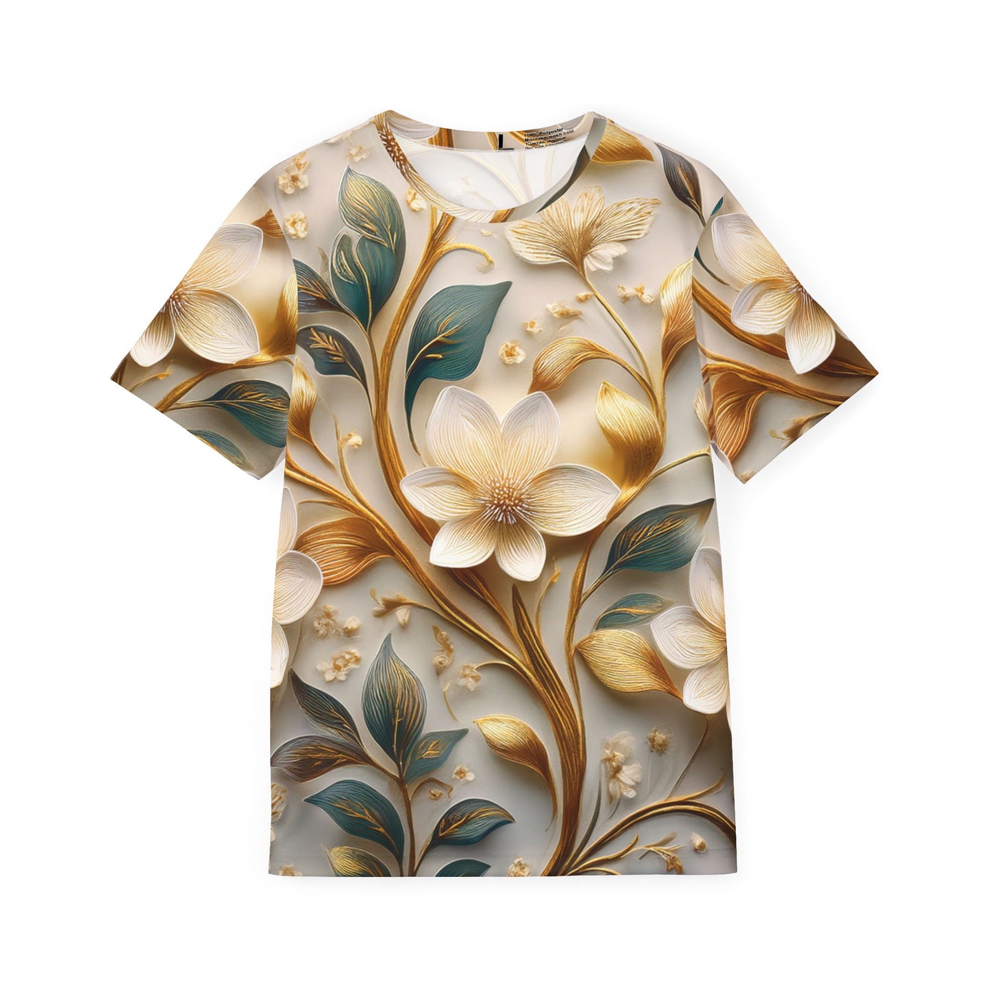 Unisex Floral Shirt, Floral Tee Shirt, Floral T-Shirt, T Shirt with Flowers 15