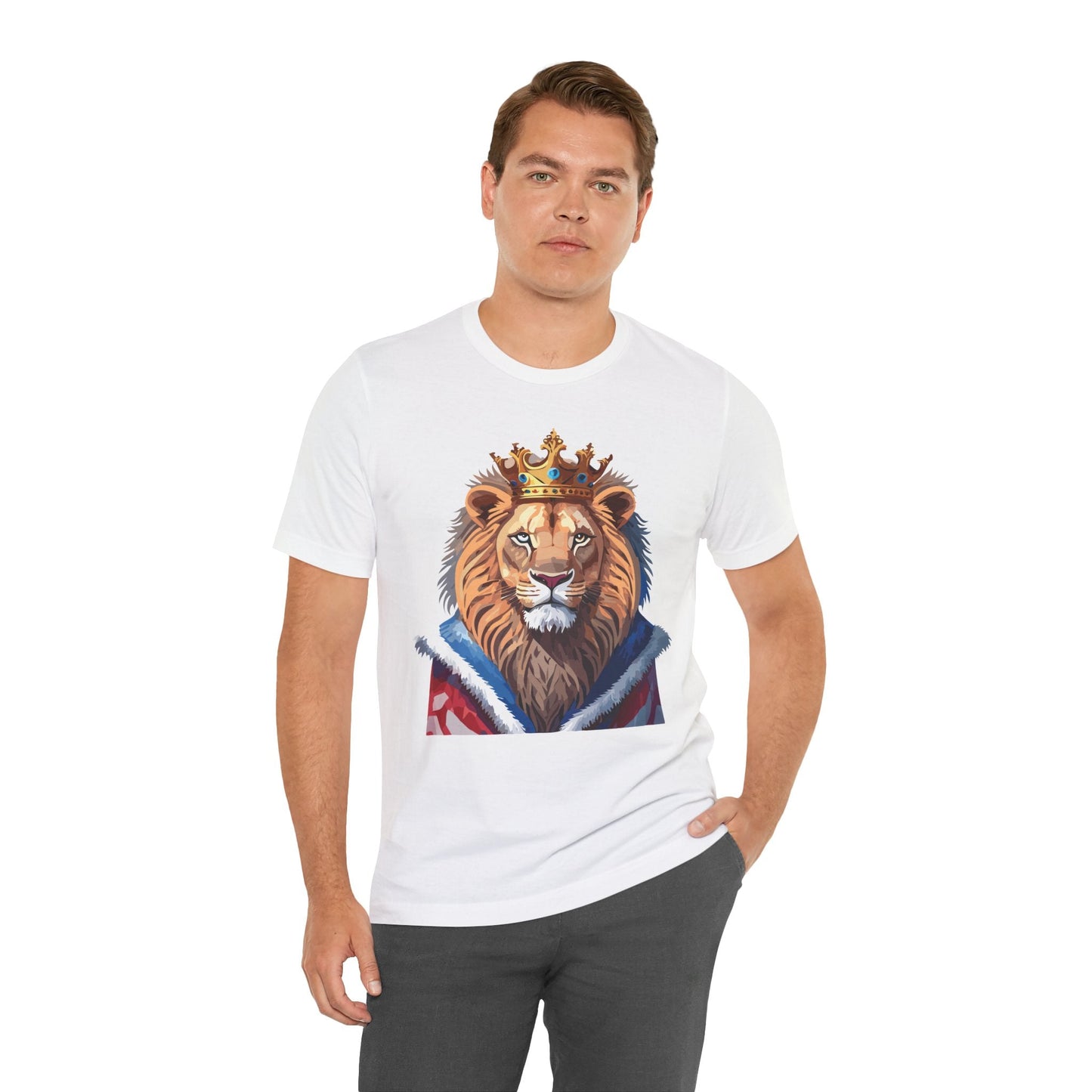 Unisex Animal T Shirt With Art Design Wild Animals Shirt Gildan Softstyle 64000 Cotton